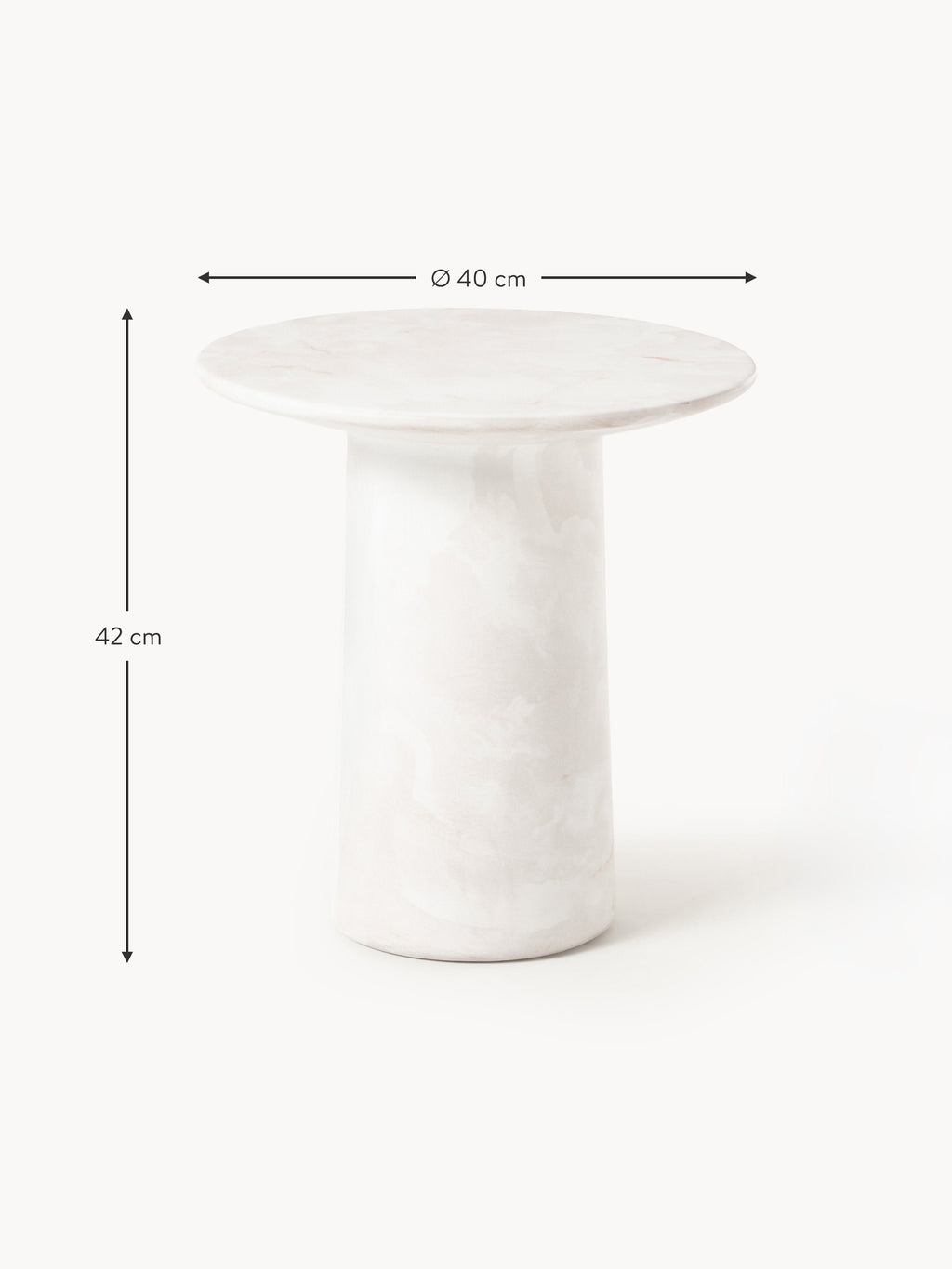 Jael Round Side Table