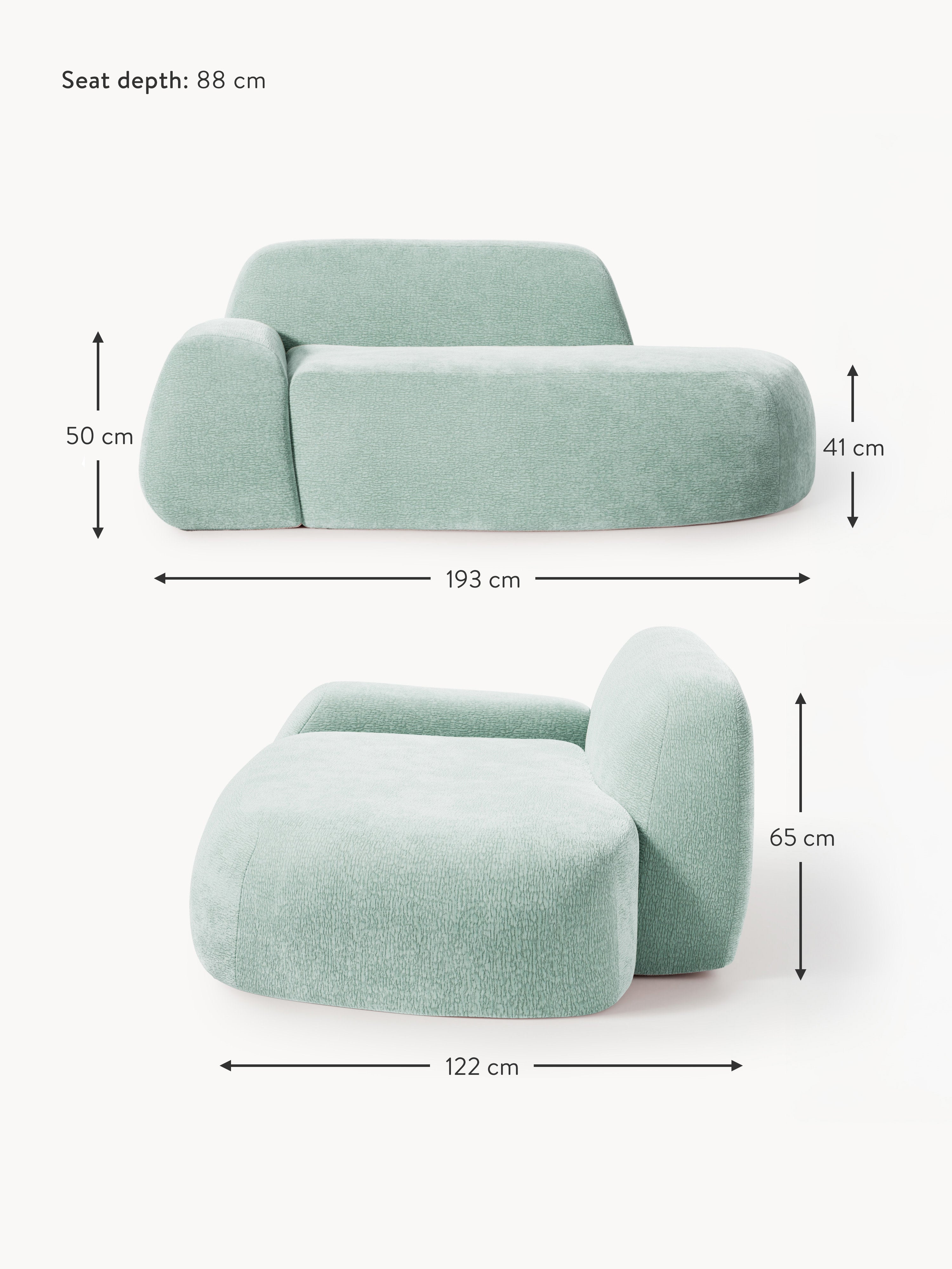 Wolke Sofa (2-seater) with Chaise End