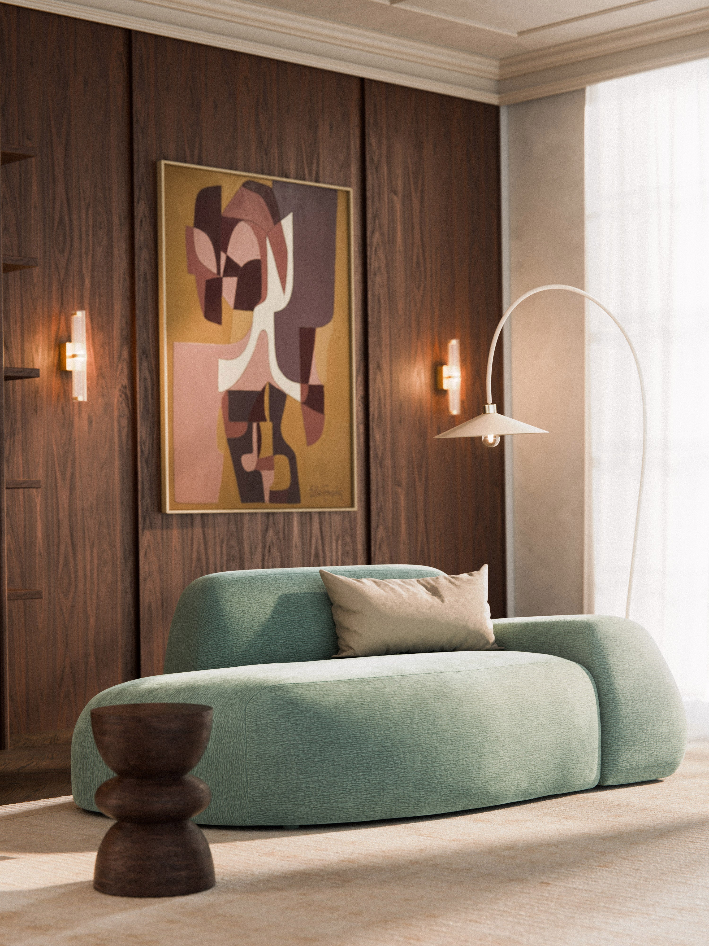 Wolke Sofa (2-seater) with Chaise End
