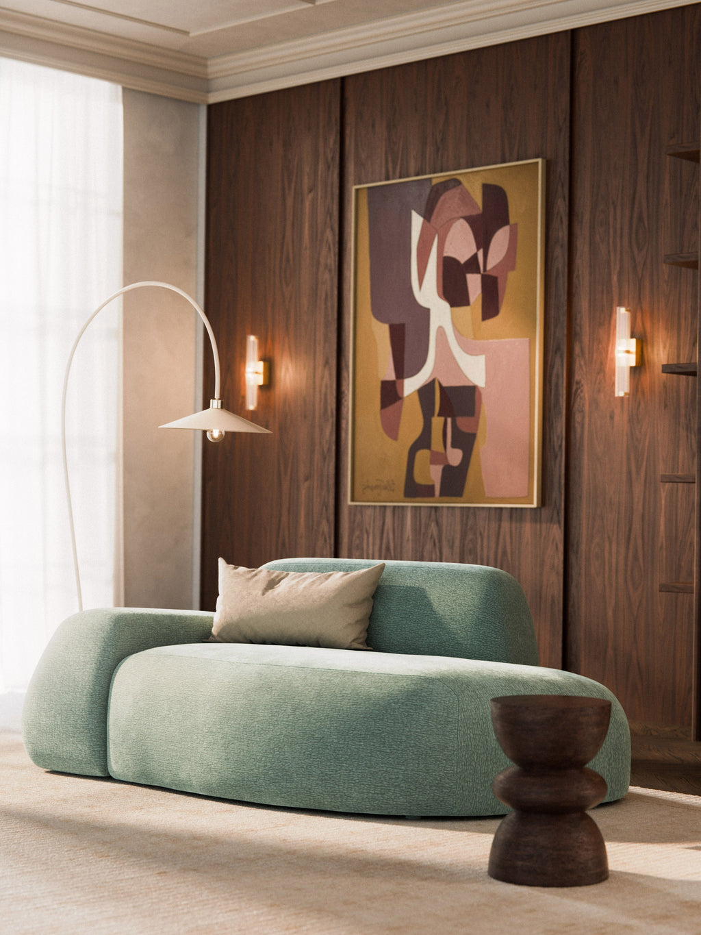 Wolke Sofa (2-seater) with Chaise End