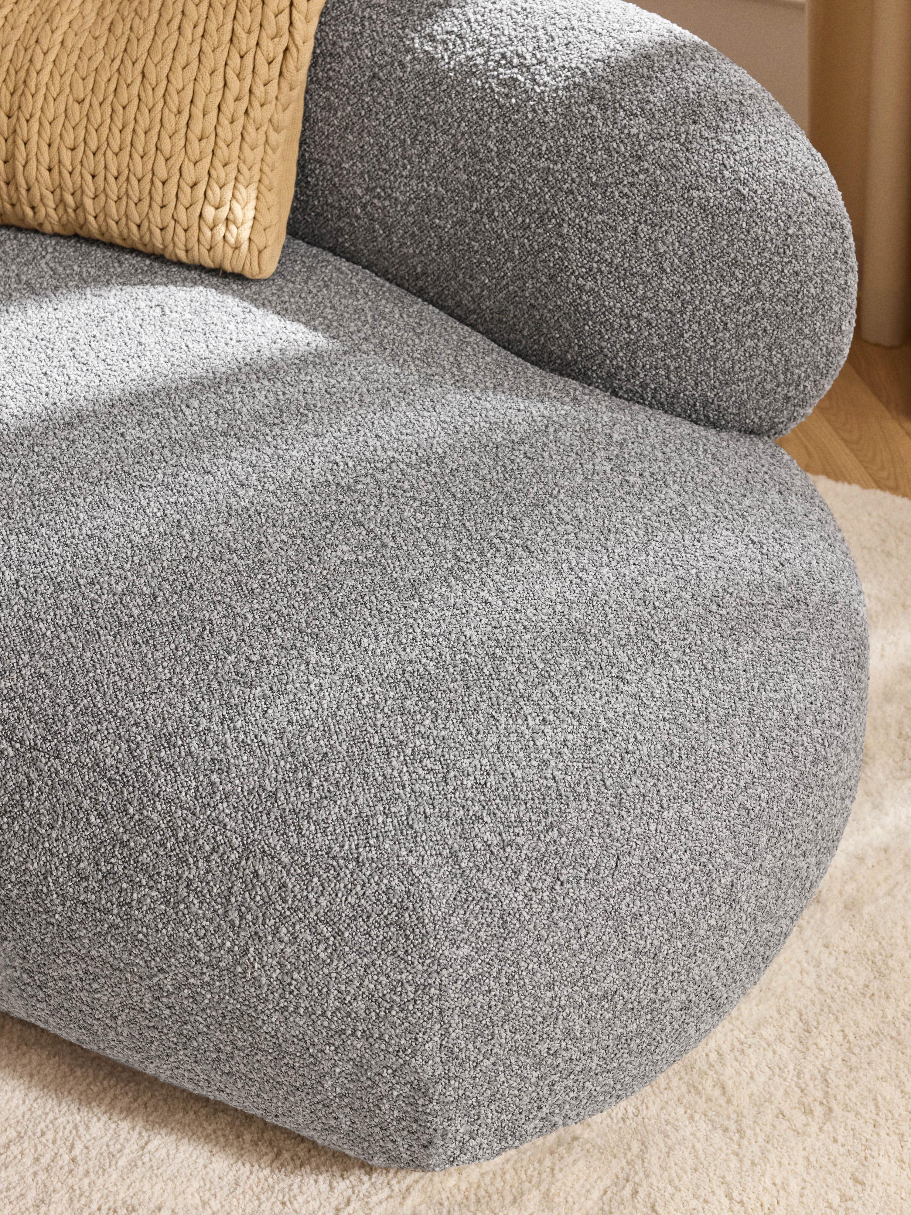 Alba Bouclé Sofa (2-seater)