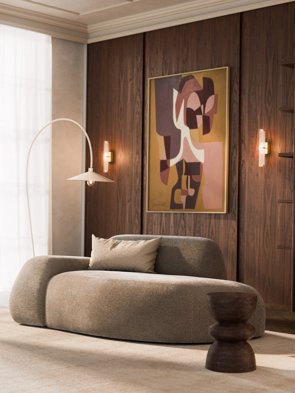 Wolke Sofa (2-seater) with Chaise End