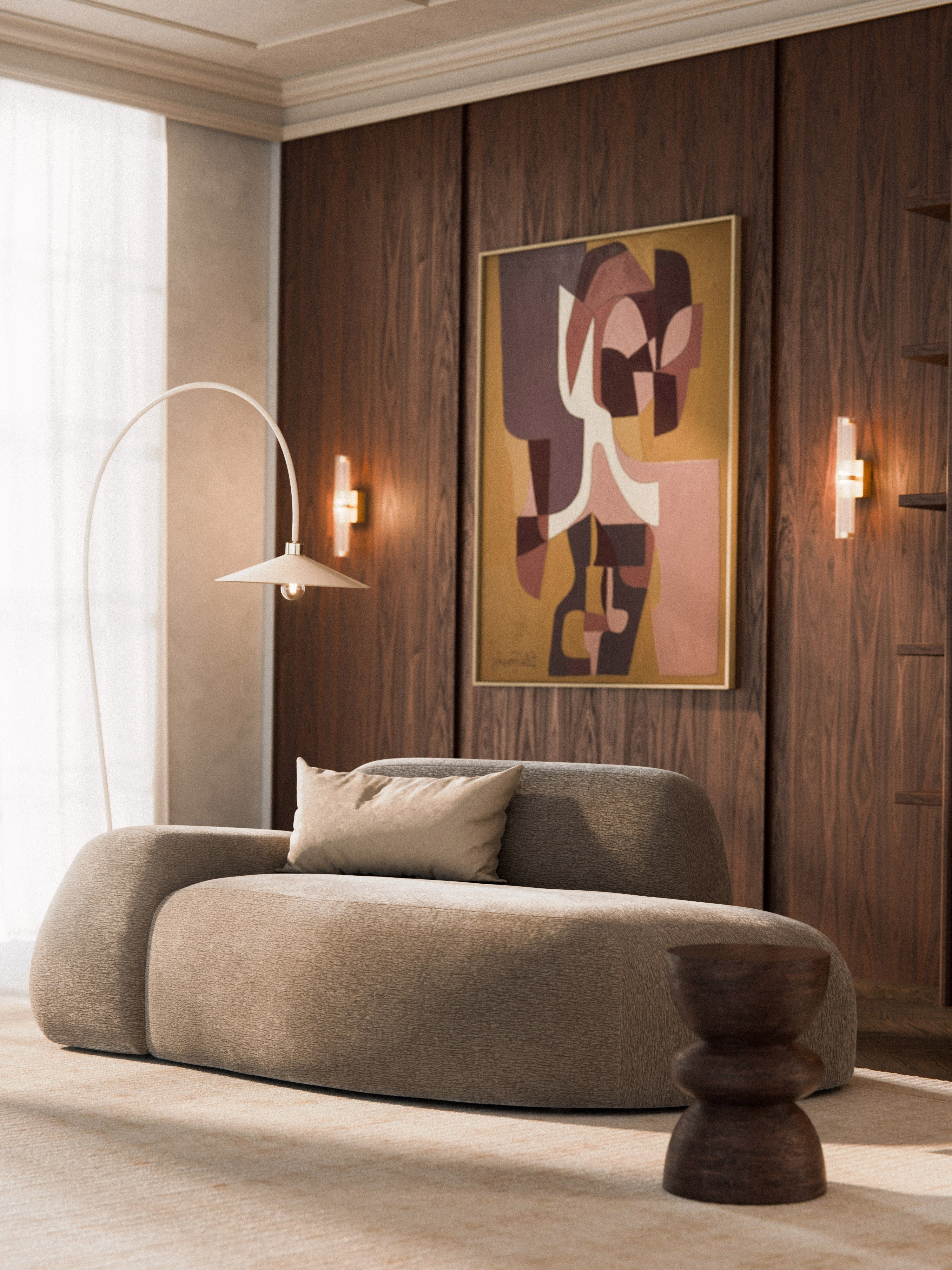 Wolke Sofa (2-seater) with Chaise End