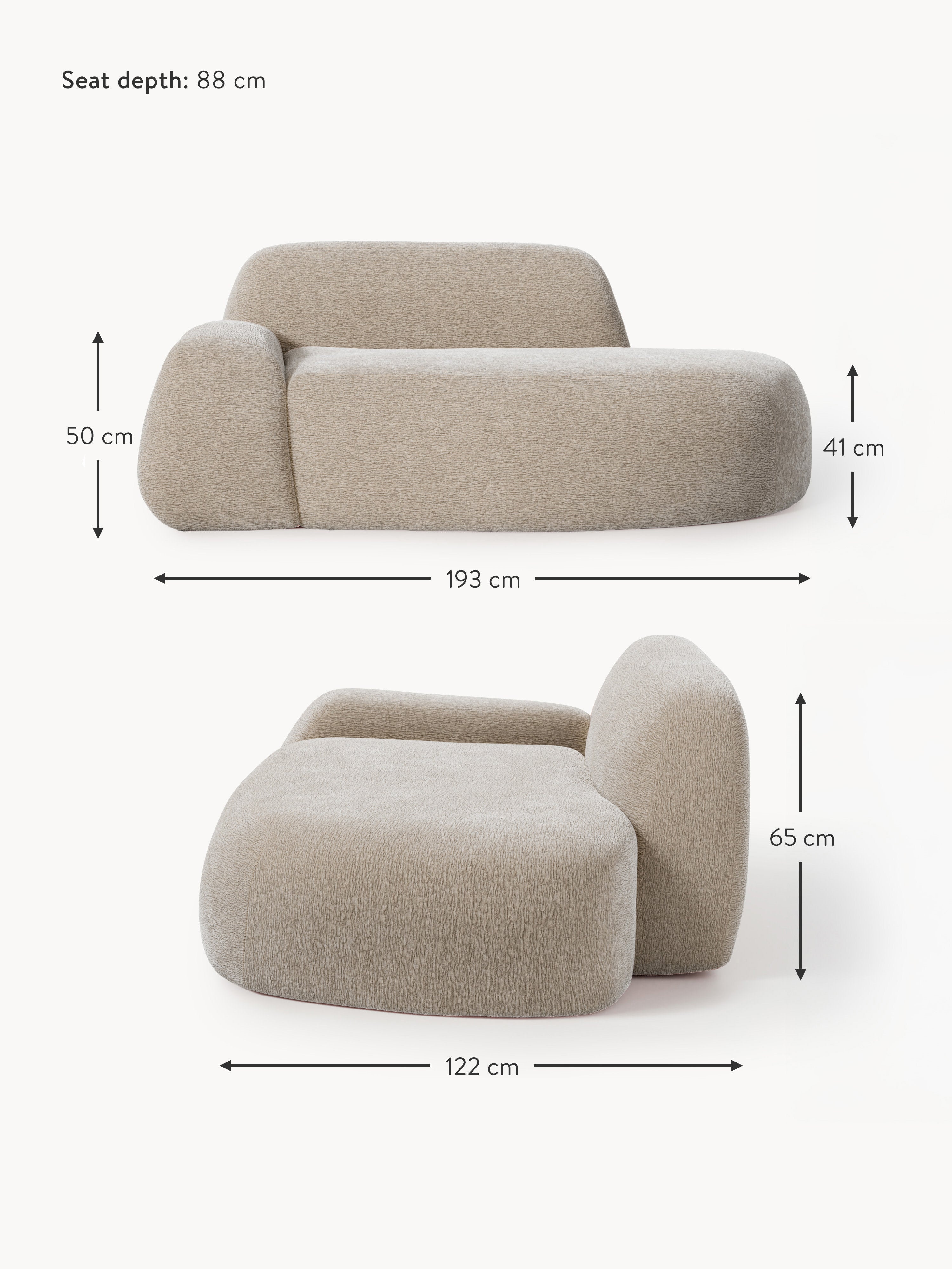 Wolke Sofa (2-seater) with Chaise End