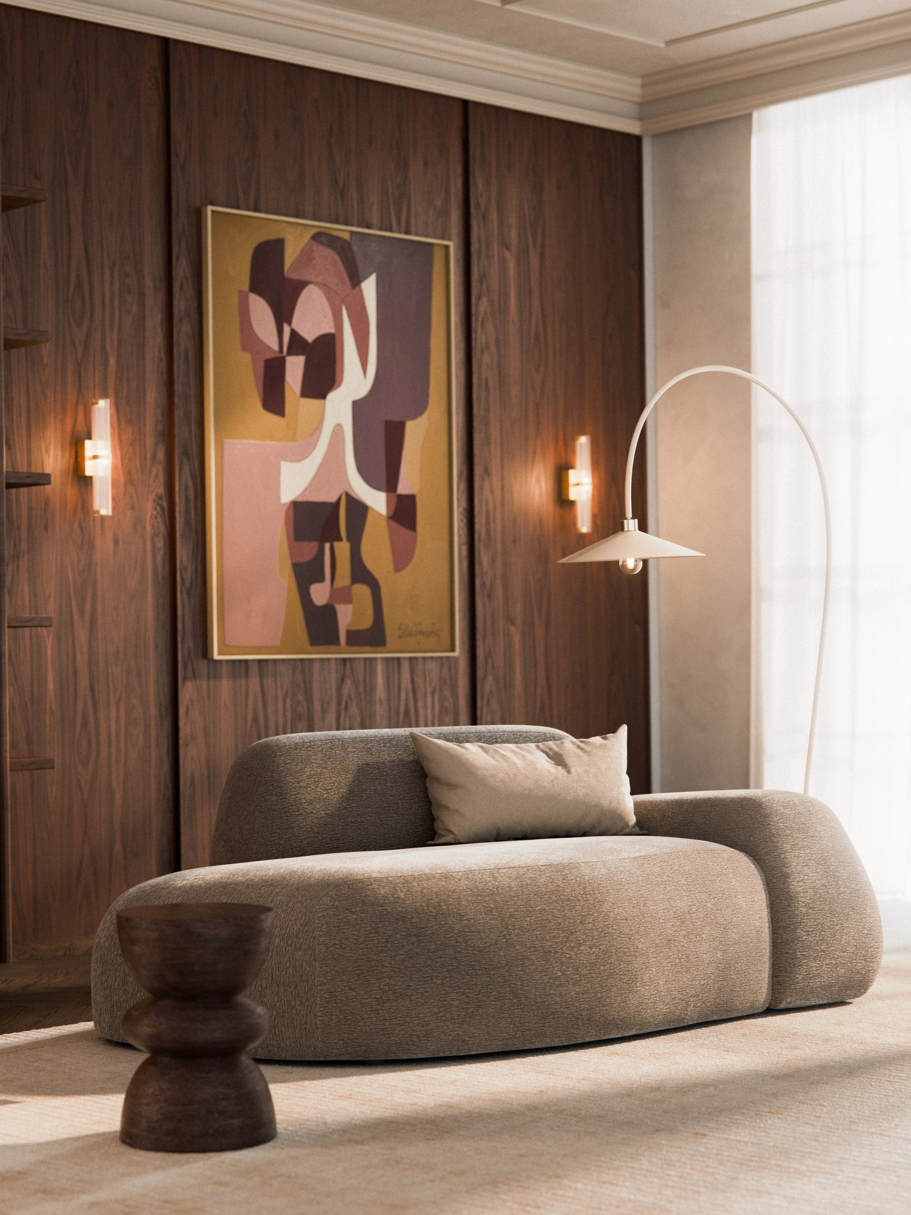 Wolke Sofa (2-seater) with Chaise End