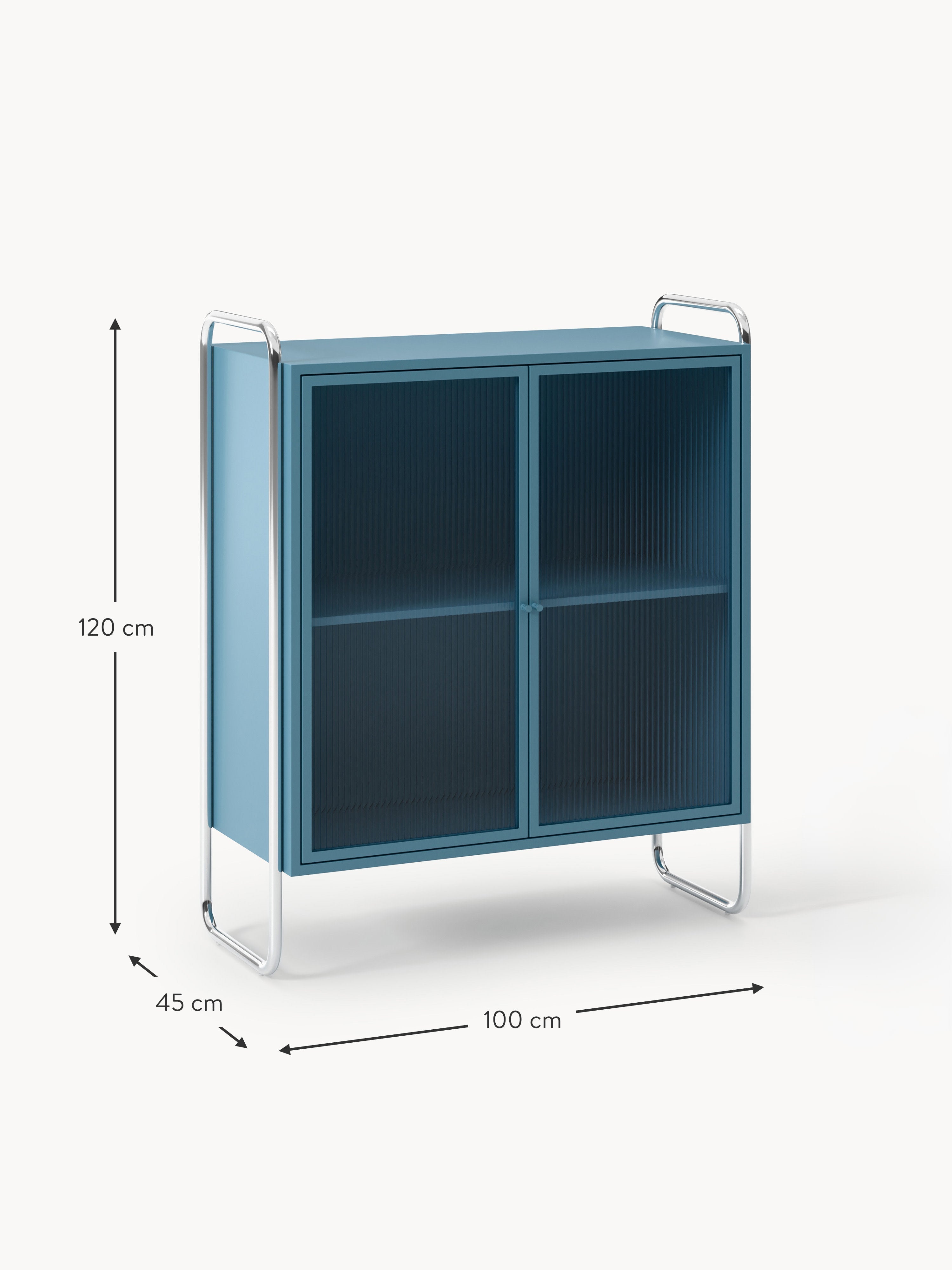 Robyn Metal Display Cabinet