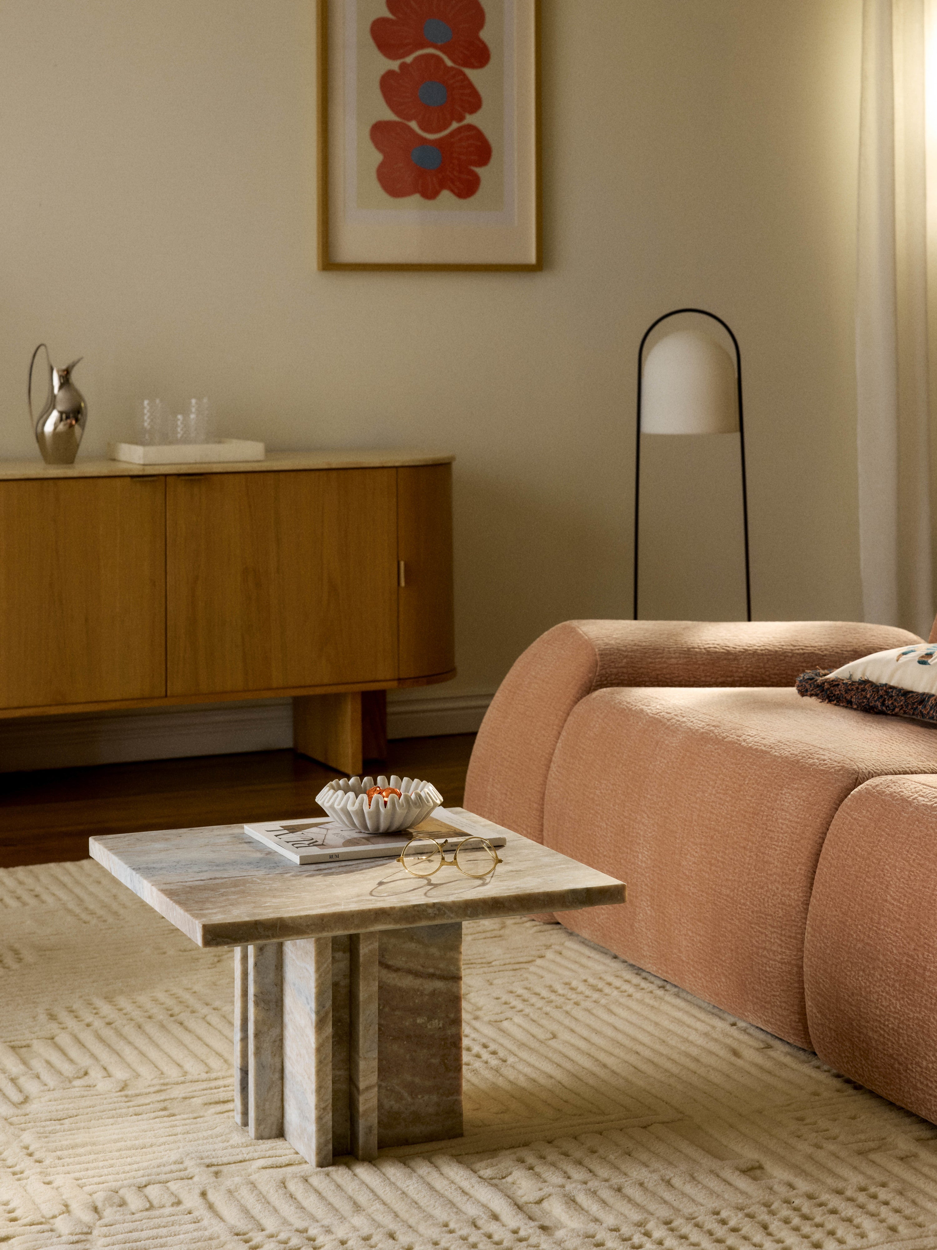 Selene Marble Coffee Table