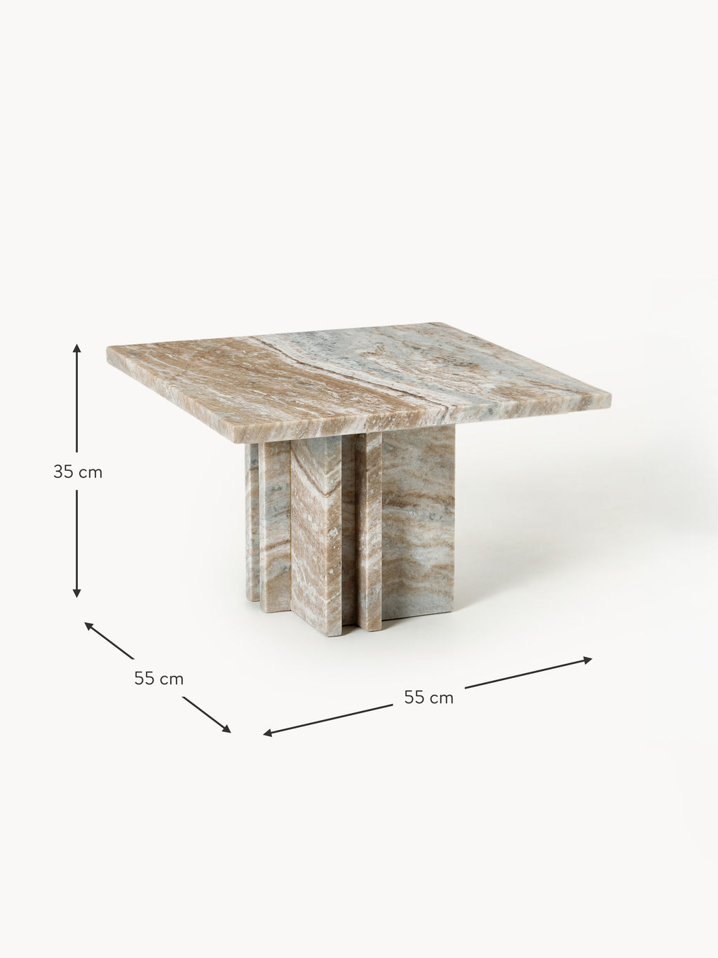 Selene Marble Coffee Table