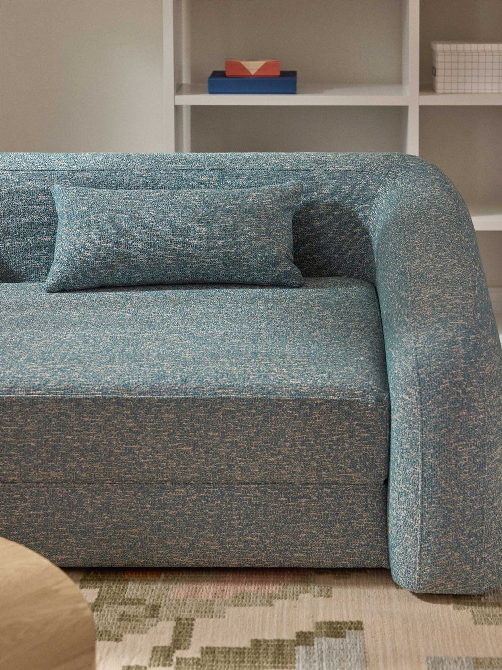 Eliot Bouclé Sofa Bed (3-seater)