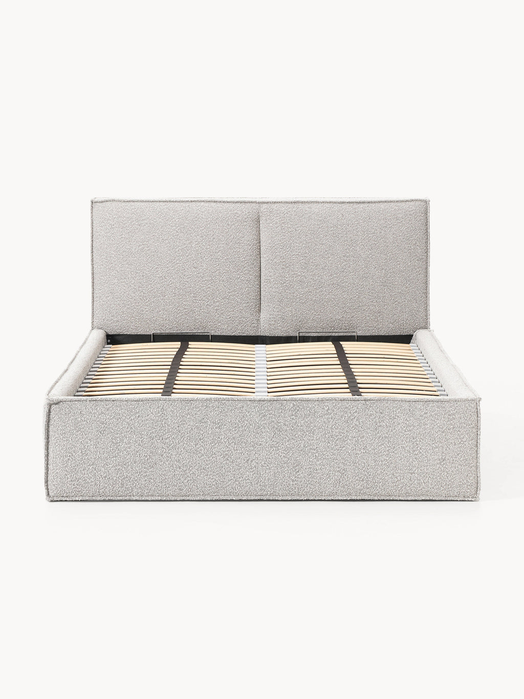 Dream Upholstered Bouclé Bed with Storage