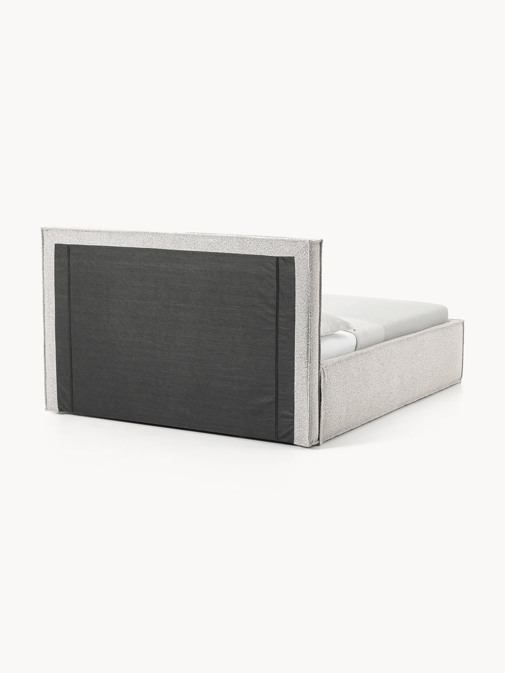 Dream Upholstered Bouclé Bed with Storage
