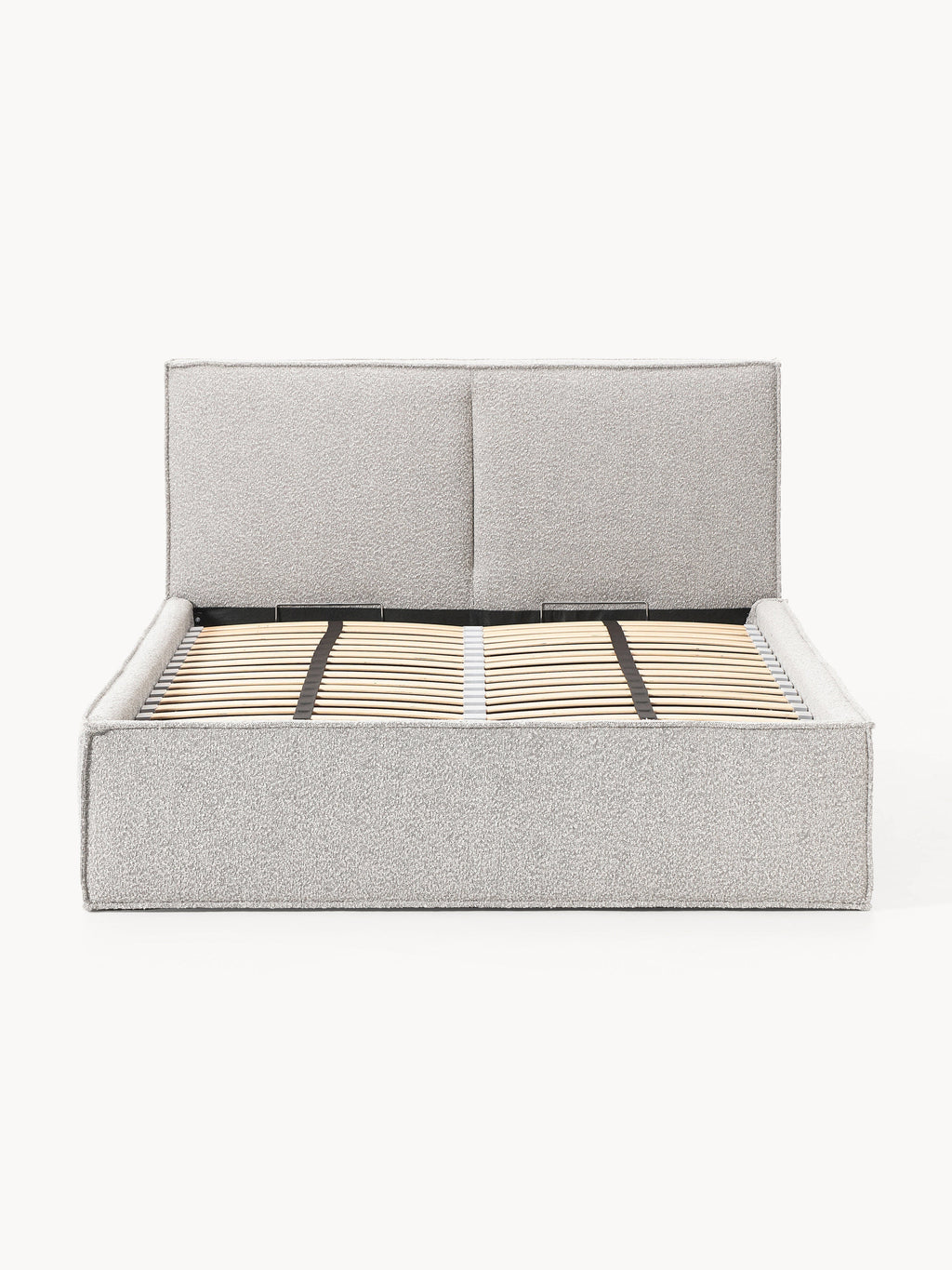 Dream Upholstered Bouclé Bed with Storage