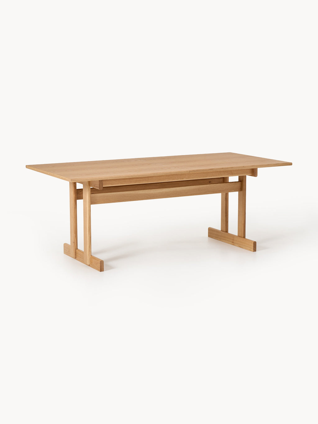 Gallery image 1 - Extendable Oak Wood Dining Table Brynn, in various sizes