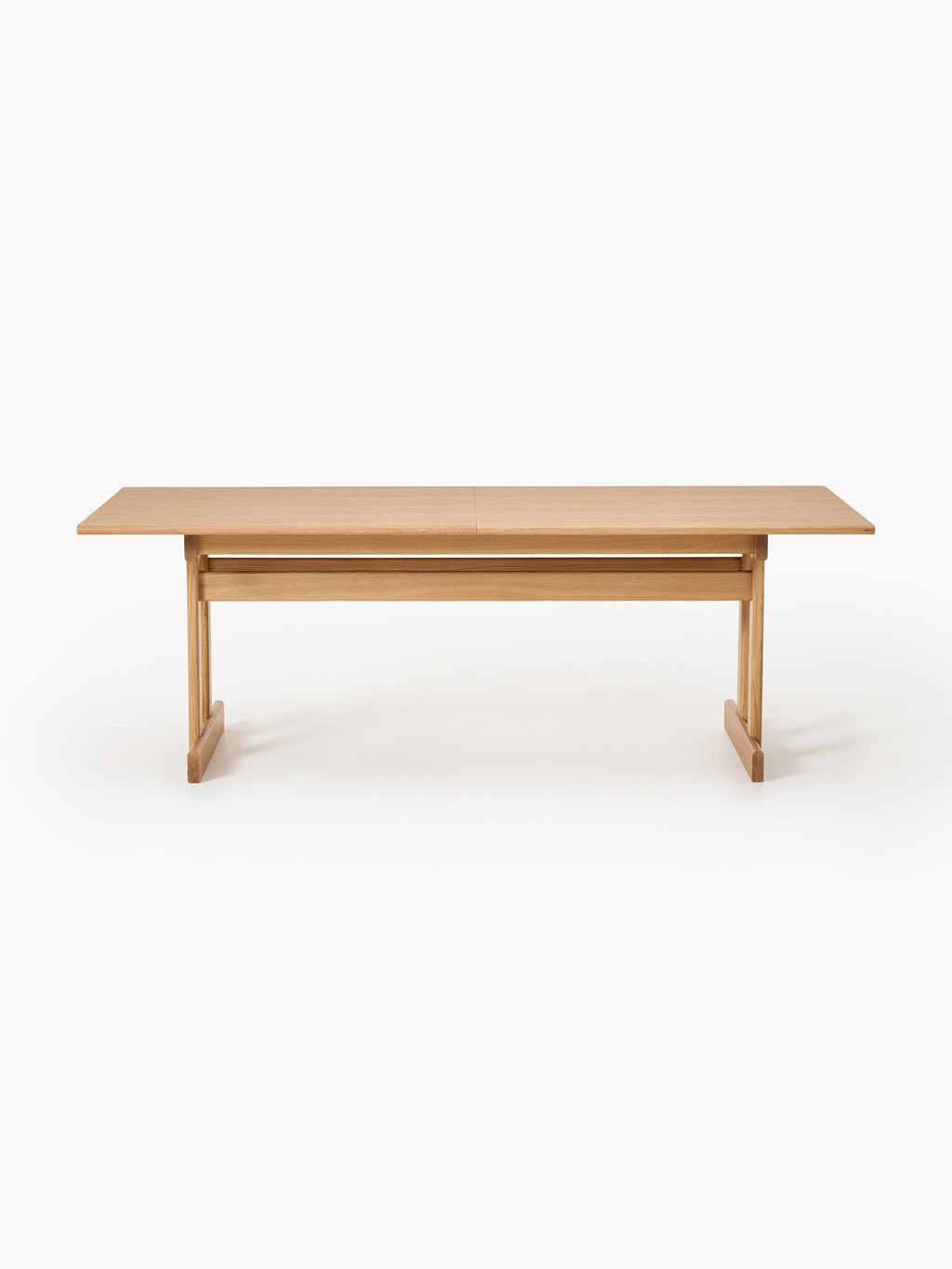 Brynn Extendable Oak Wood Dining Table, in various sizes