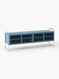 Gallery image 1 - Metal Lowboard Robyn with Glass Front