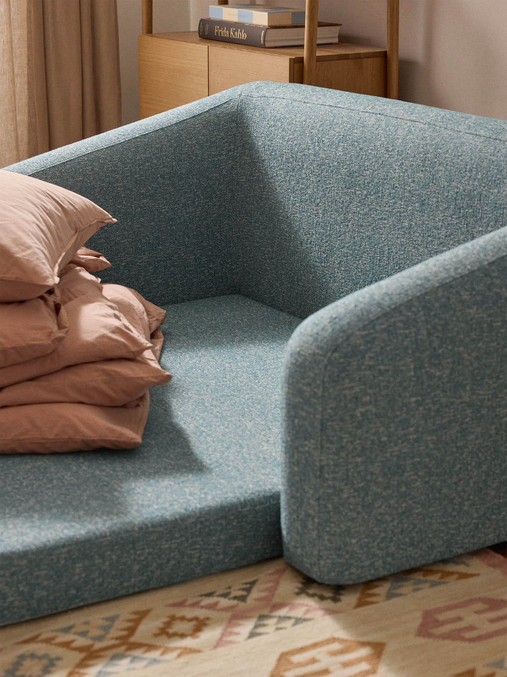Eliot Bouclé Sofa Bed (2-seater)