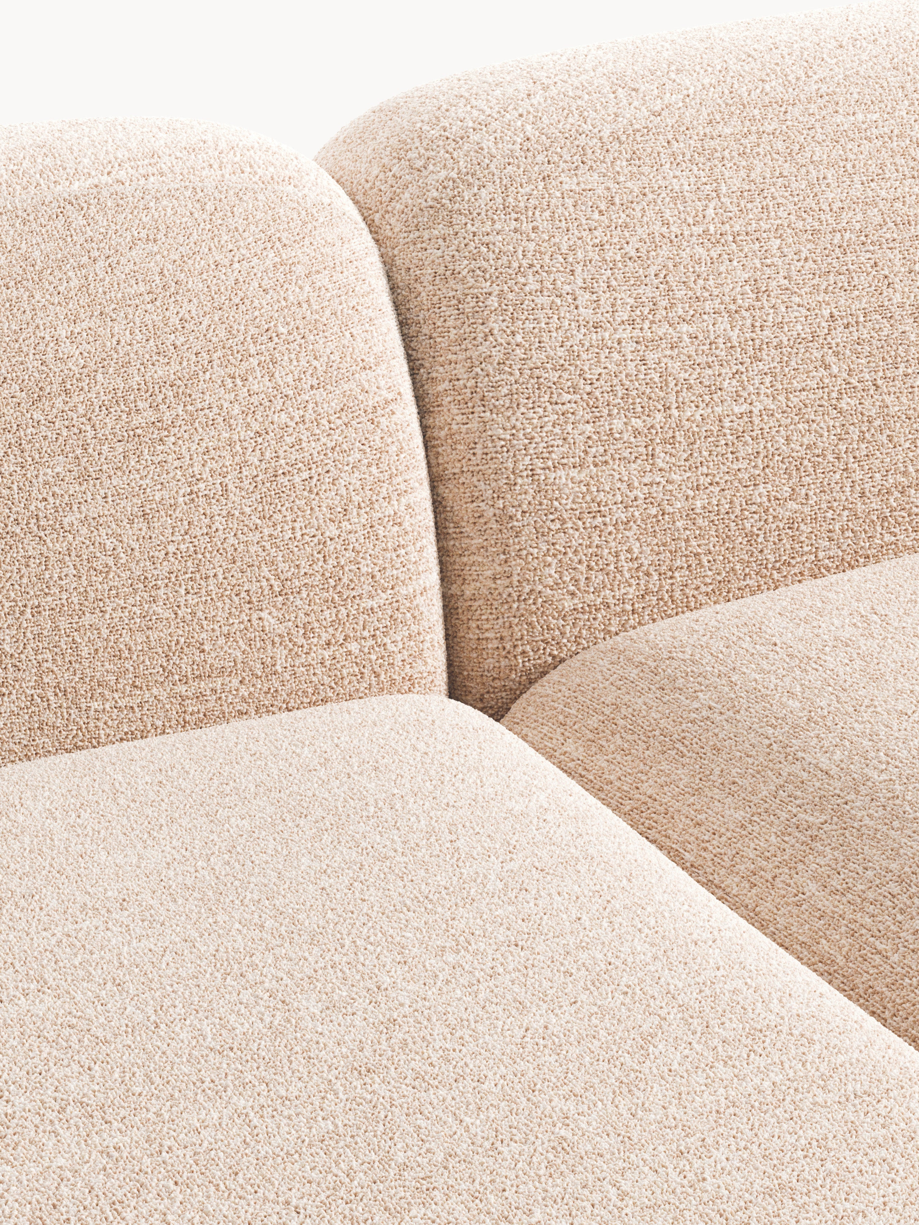 Wolke Modular Bouclé Corner Sofa (4-seater) with Chaise End