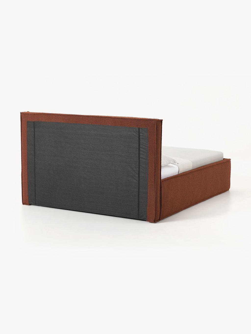 Dream Upholstered Bouclé Bed with Storage