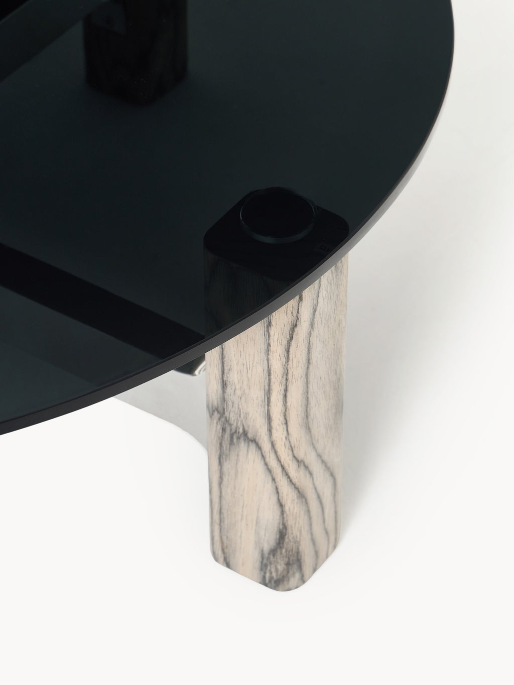 Sam Coffee Table with Glass Top