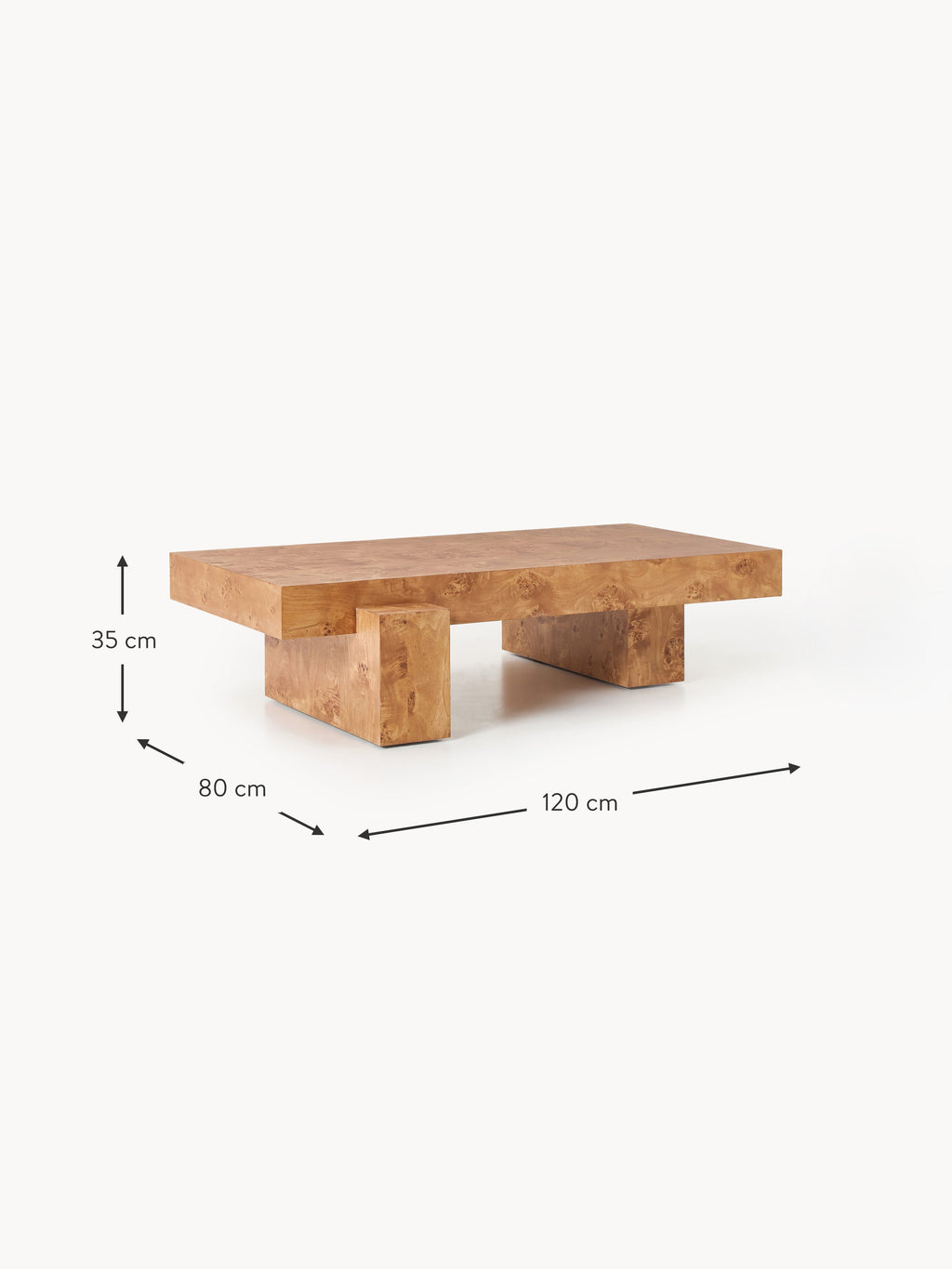 Simon Wooden Coffee Table