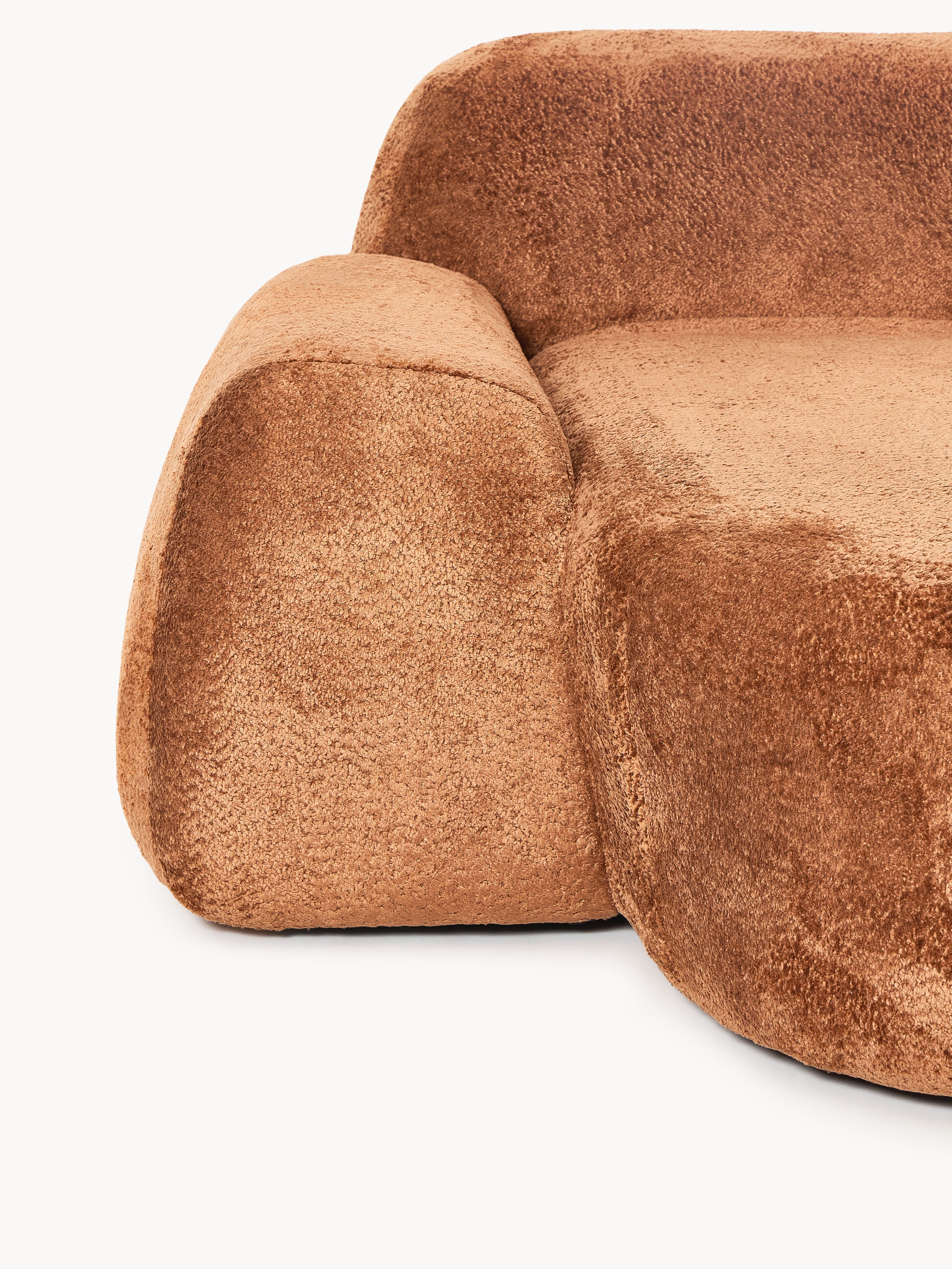 Wolke Modular Teddy Bouclé Corner Sofa (4-seater)