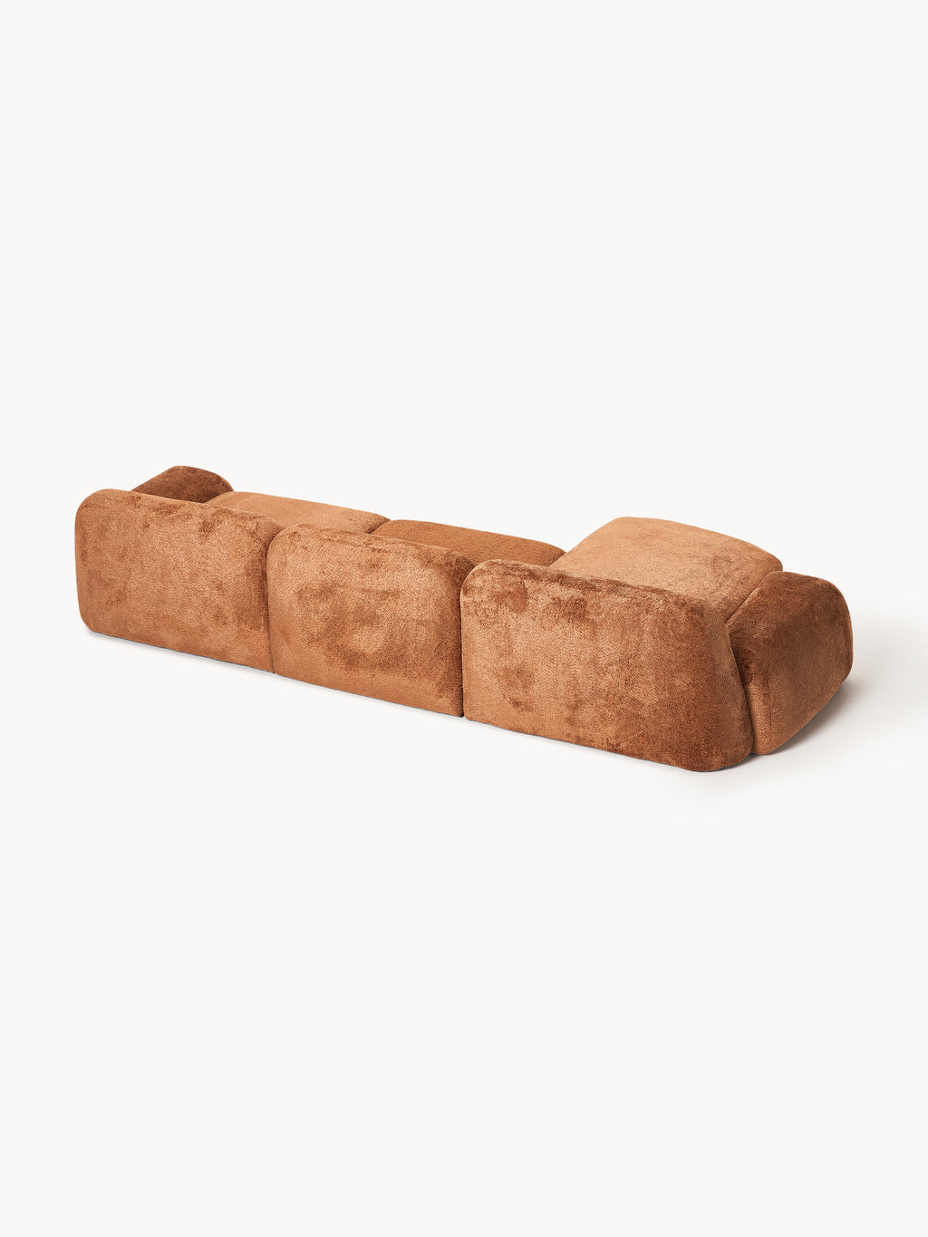 Wolke Modular Teddy Bouclé Corner Sofa (4-seater)