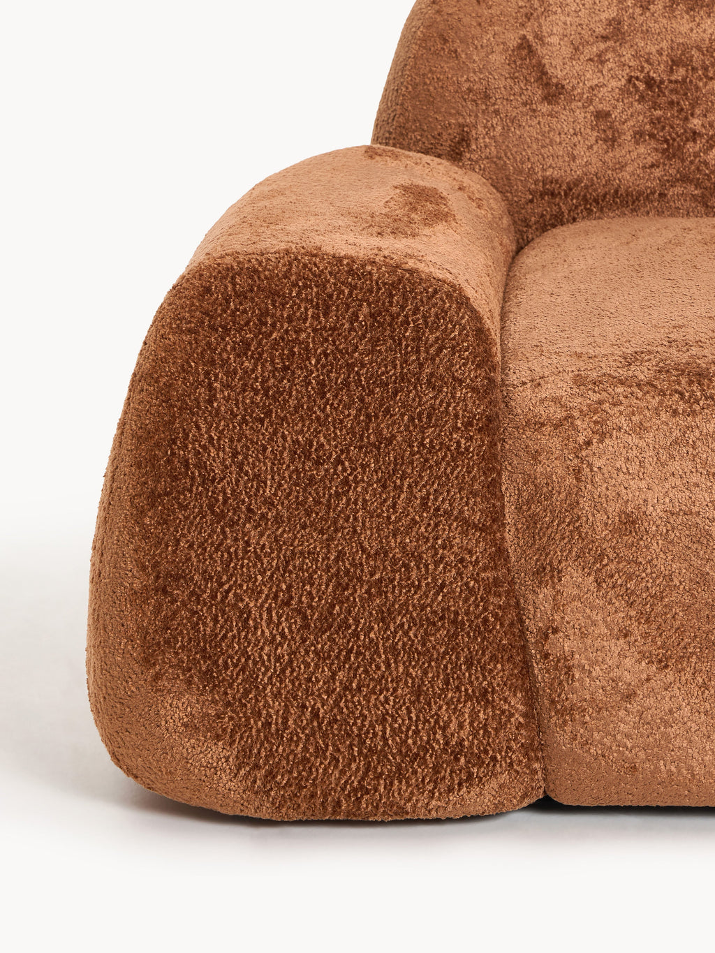 Wolke Modular Teddy Bouclé Corner Sofa (4-seater)