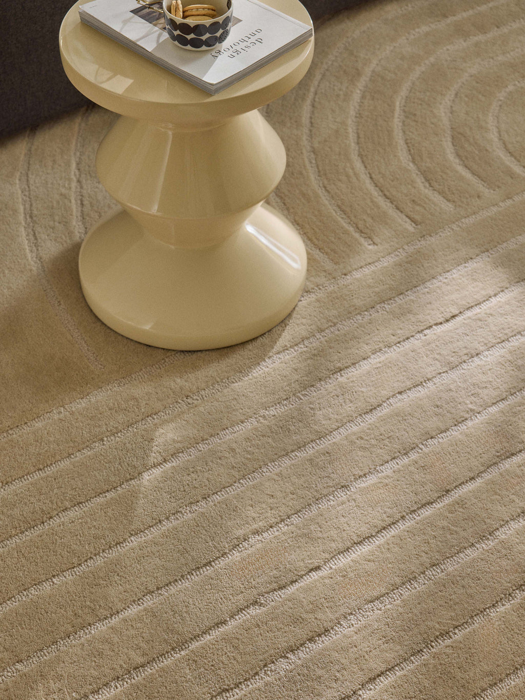 Mason High-Low Wool Rug, Hand-Tufted