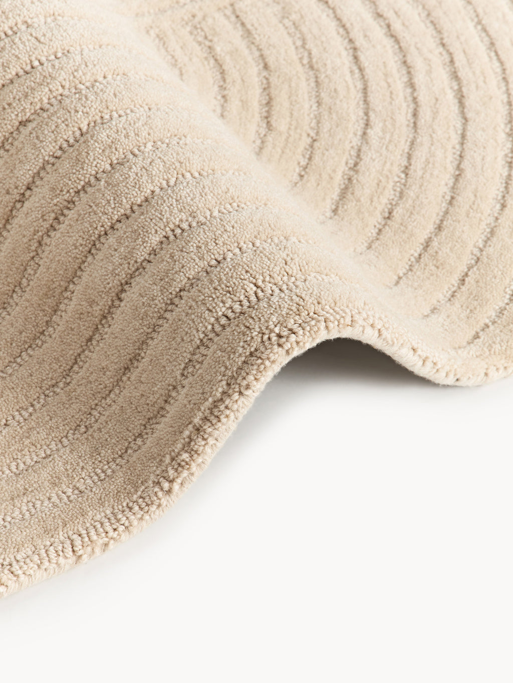 Mason High-Low Wool Rug, Hand-Tufted