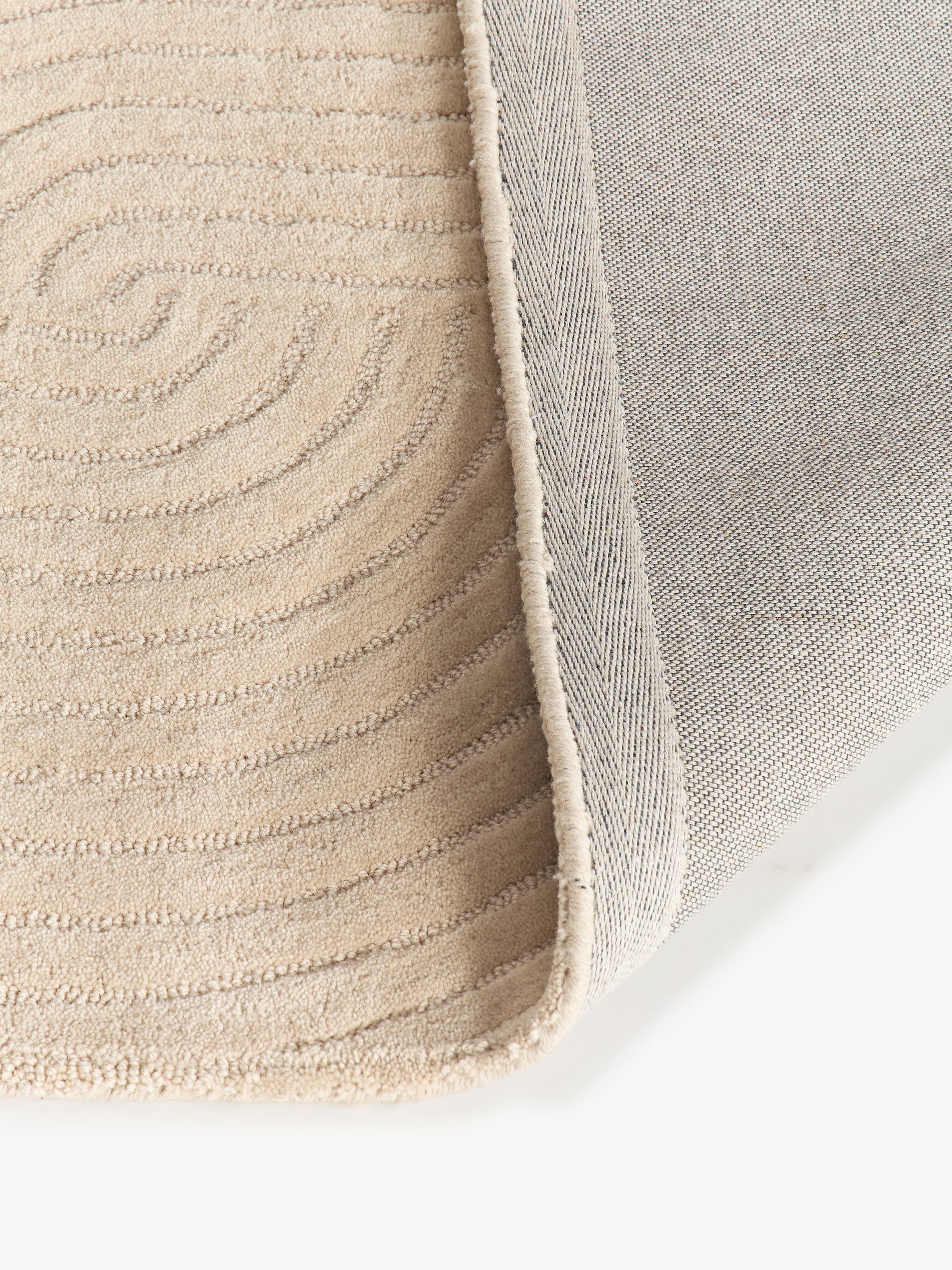 Mason High-Low Wool Rug, Hand-Tufted