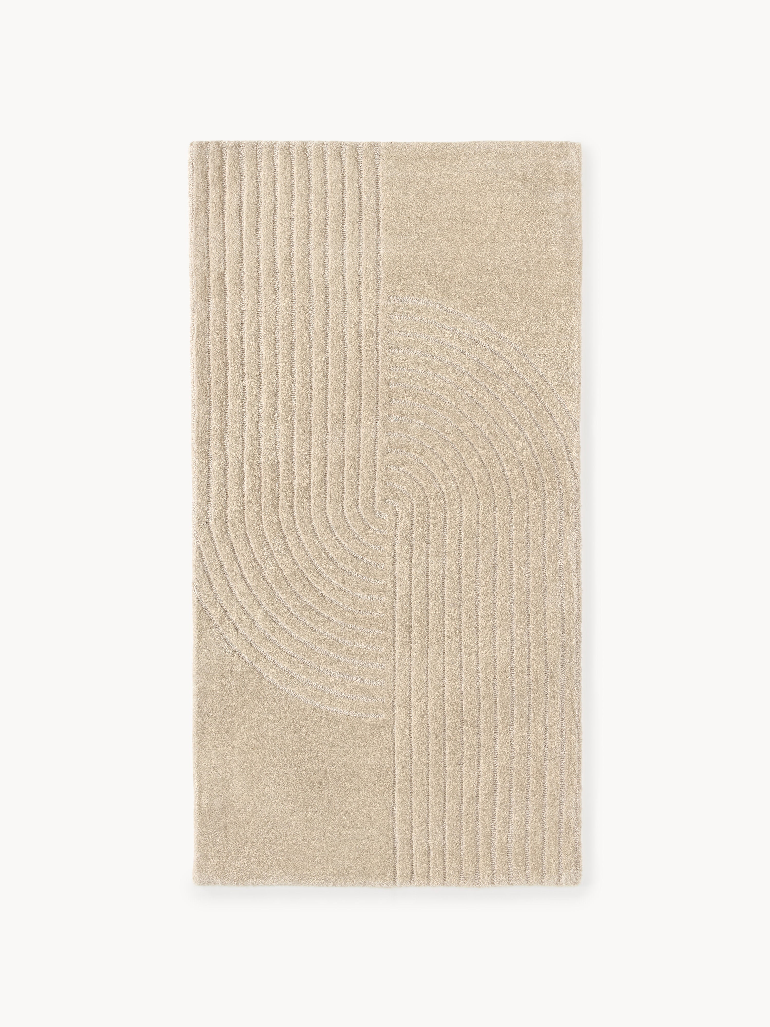 Gallery image 1 - High-Low Wool Rug Mason