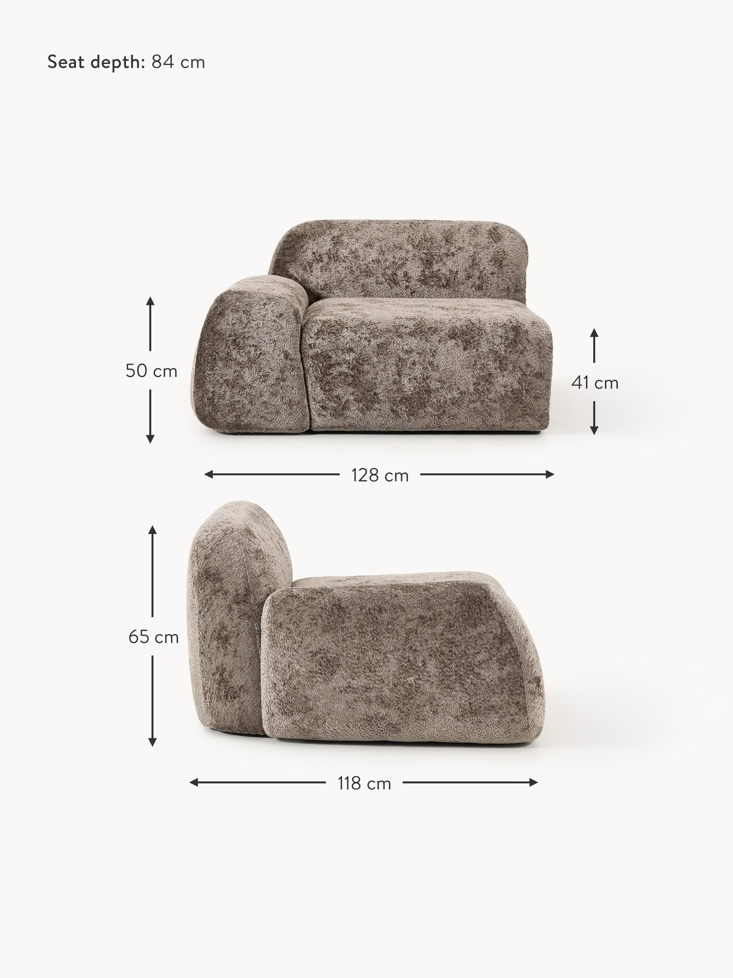 Wolke Teddy Bouclé Corner Module