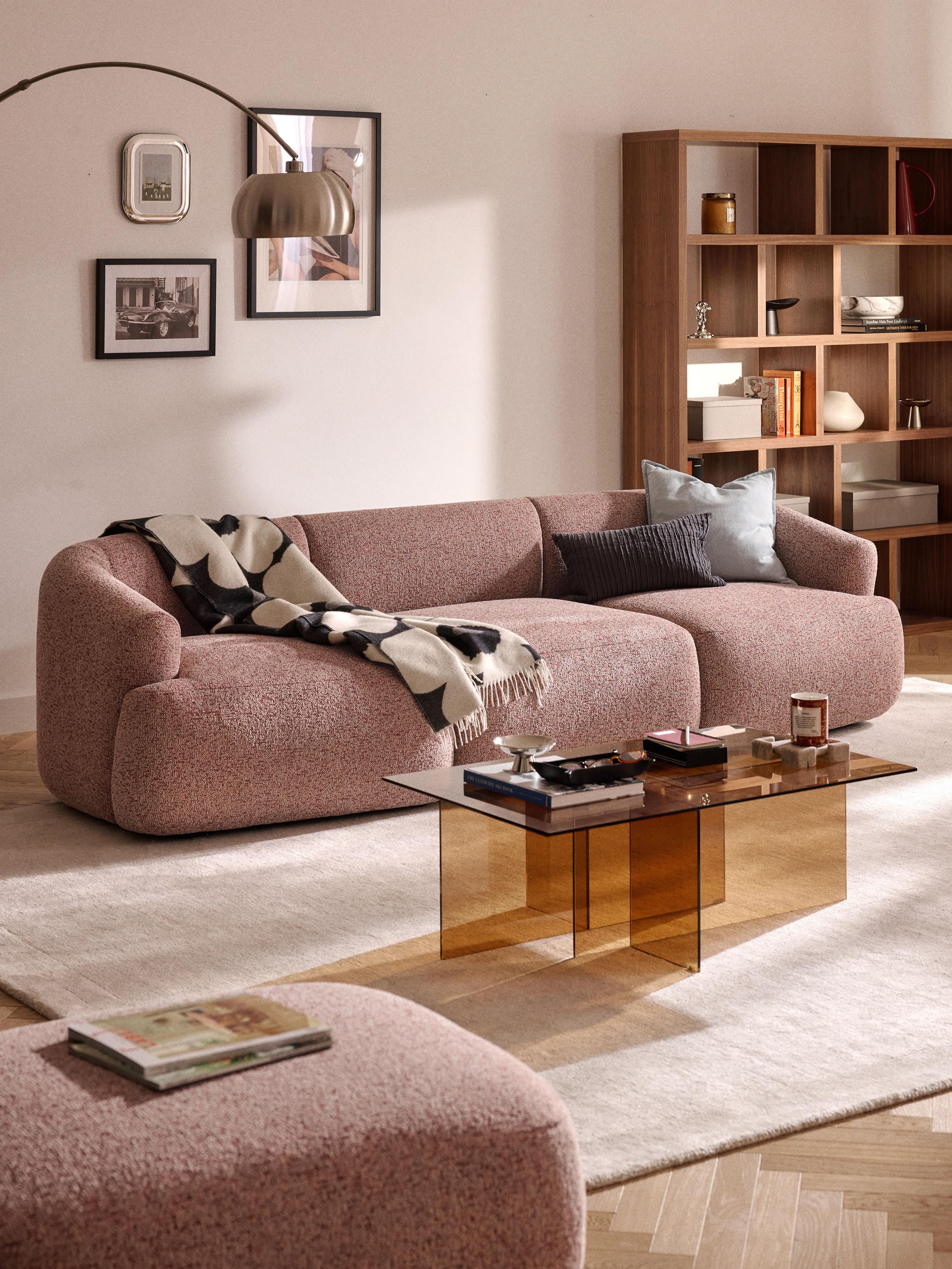 Sofia Modular Bouclé Sofa (4-seater)