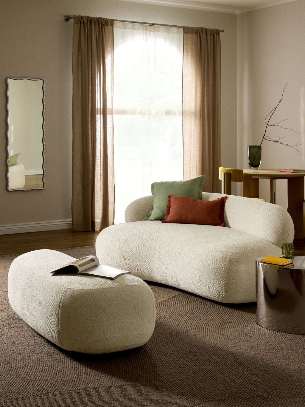 Alba XL Ottoman