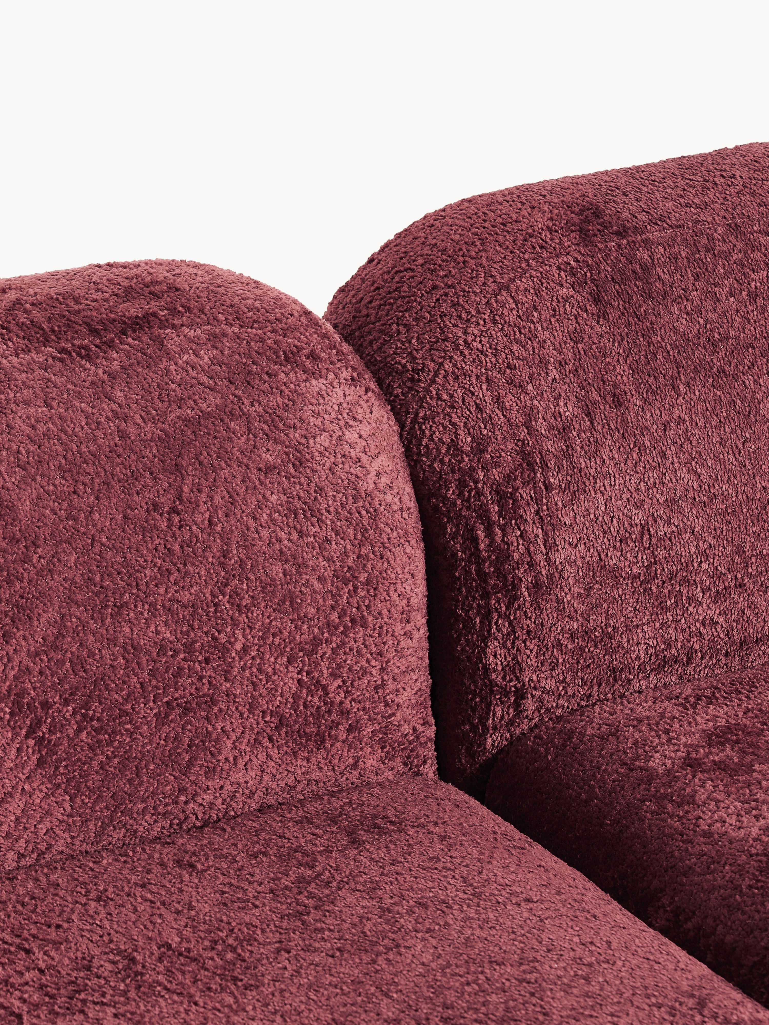 Wolke Modular Teddy Bouclé Corner Sofa (4-seater) with Chaise End