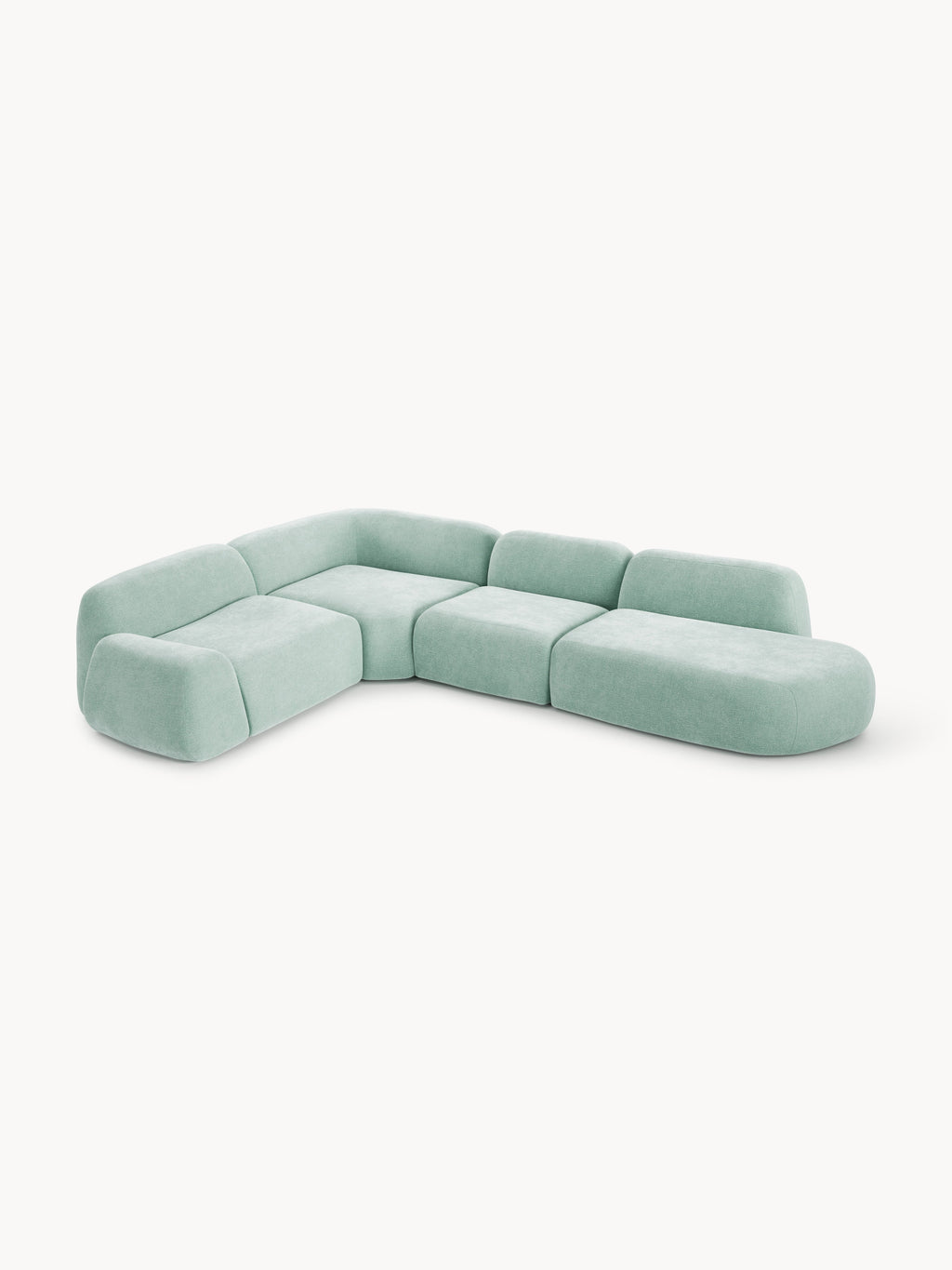 Wolke XL Modular Corner Sofa with Chaise End