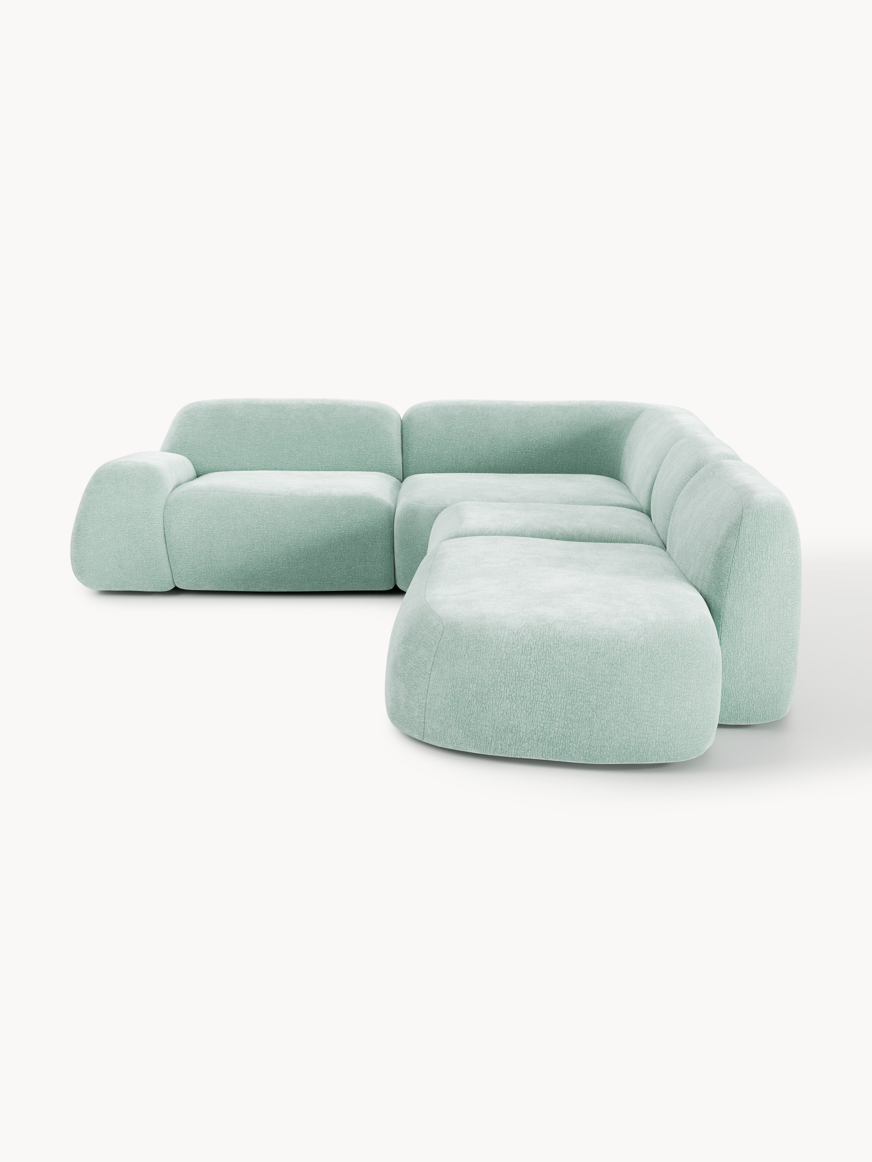 Wolke XL Modular Corner Sofa with Chaise End