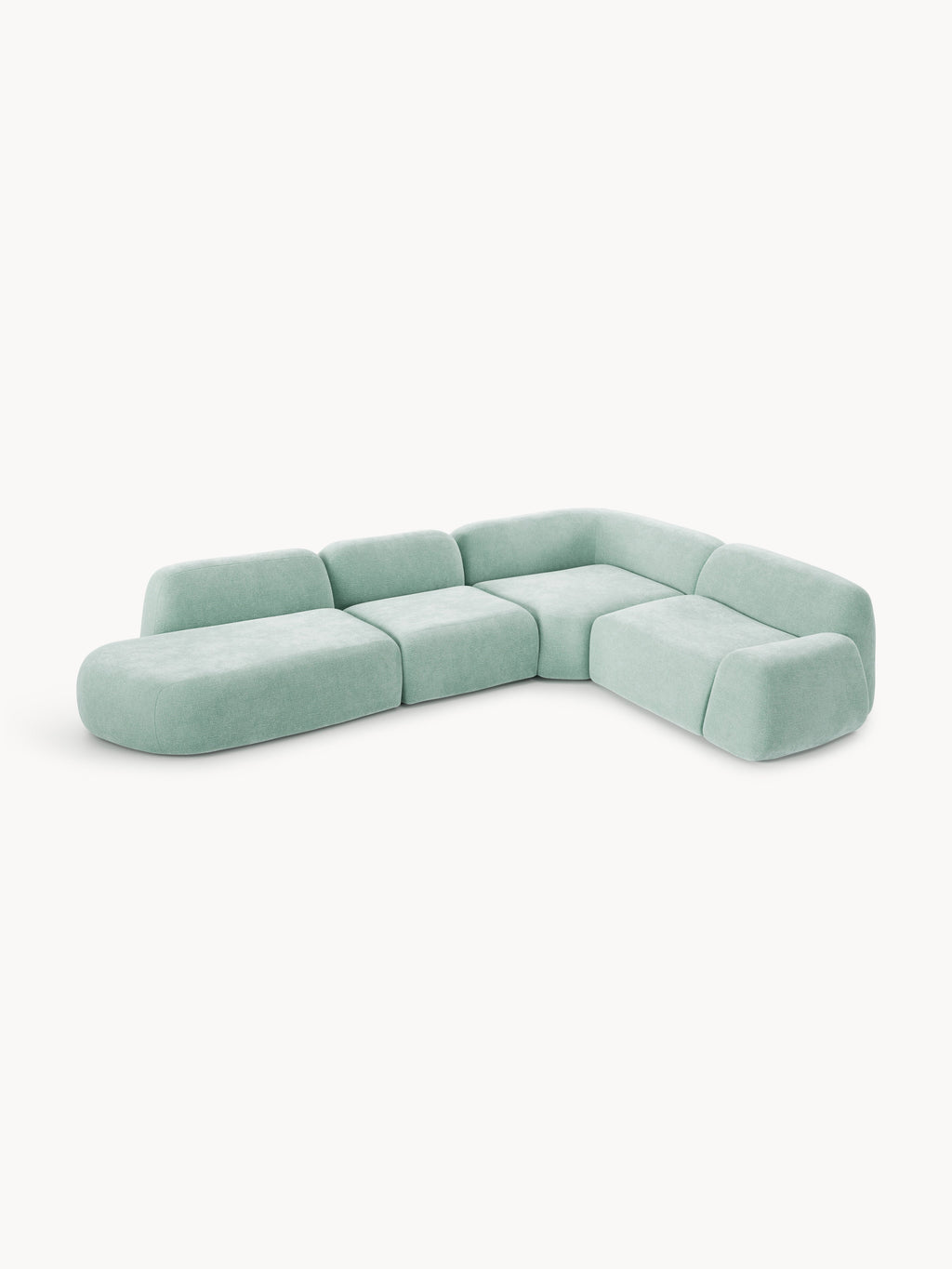 Wolke XL Modular Corner Sofa with Chaise End