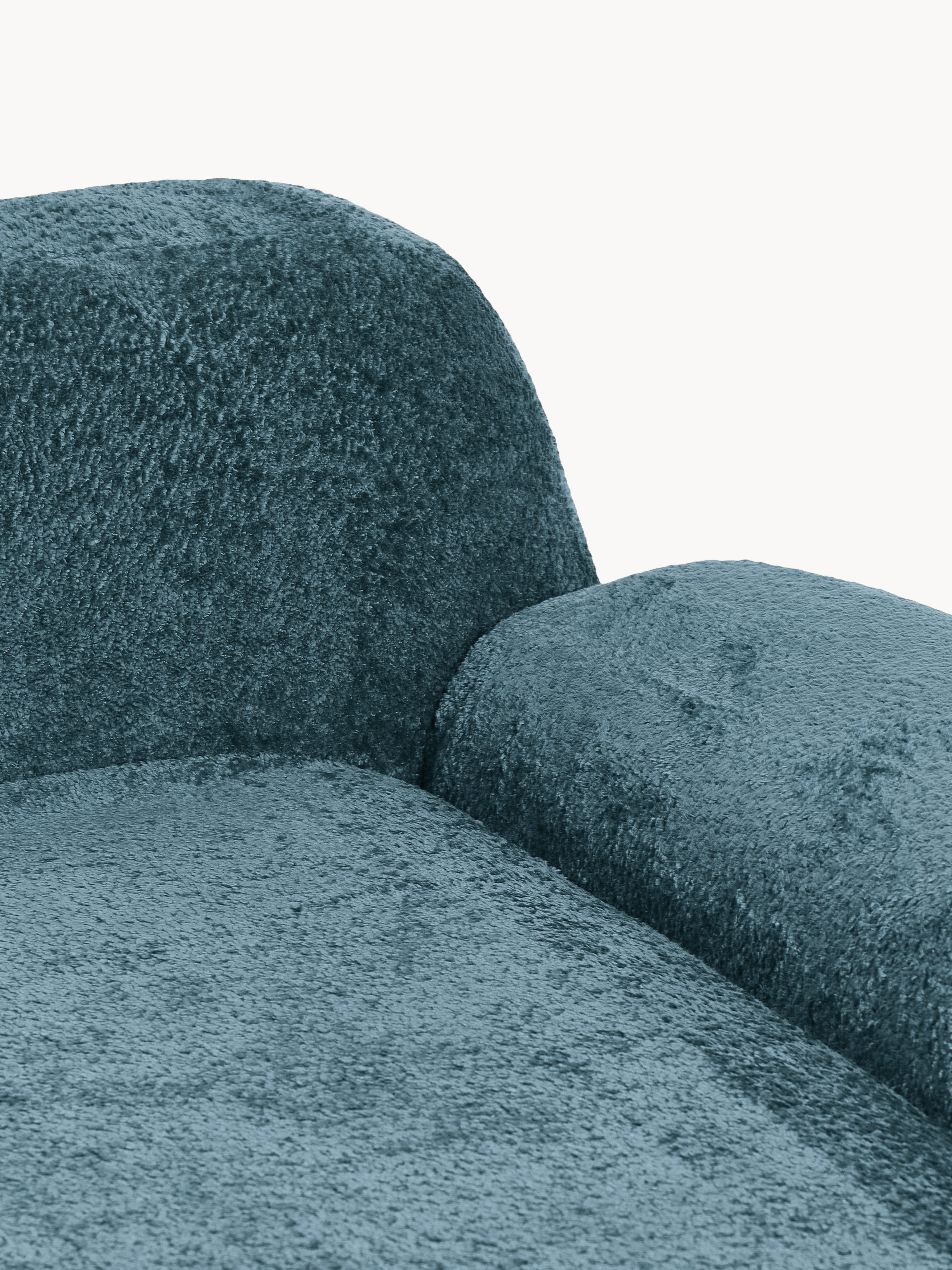 Wolke Teddy Bouclé Chaise Corner Module