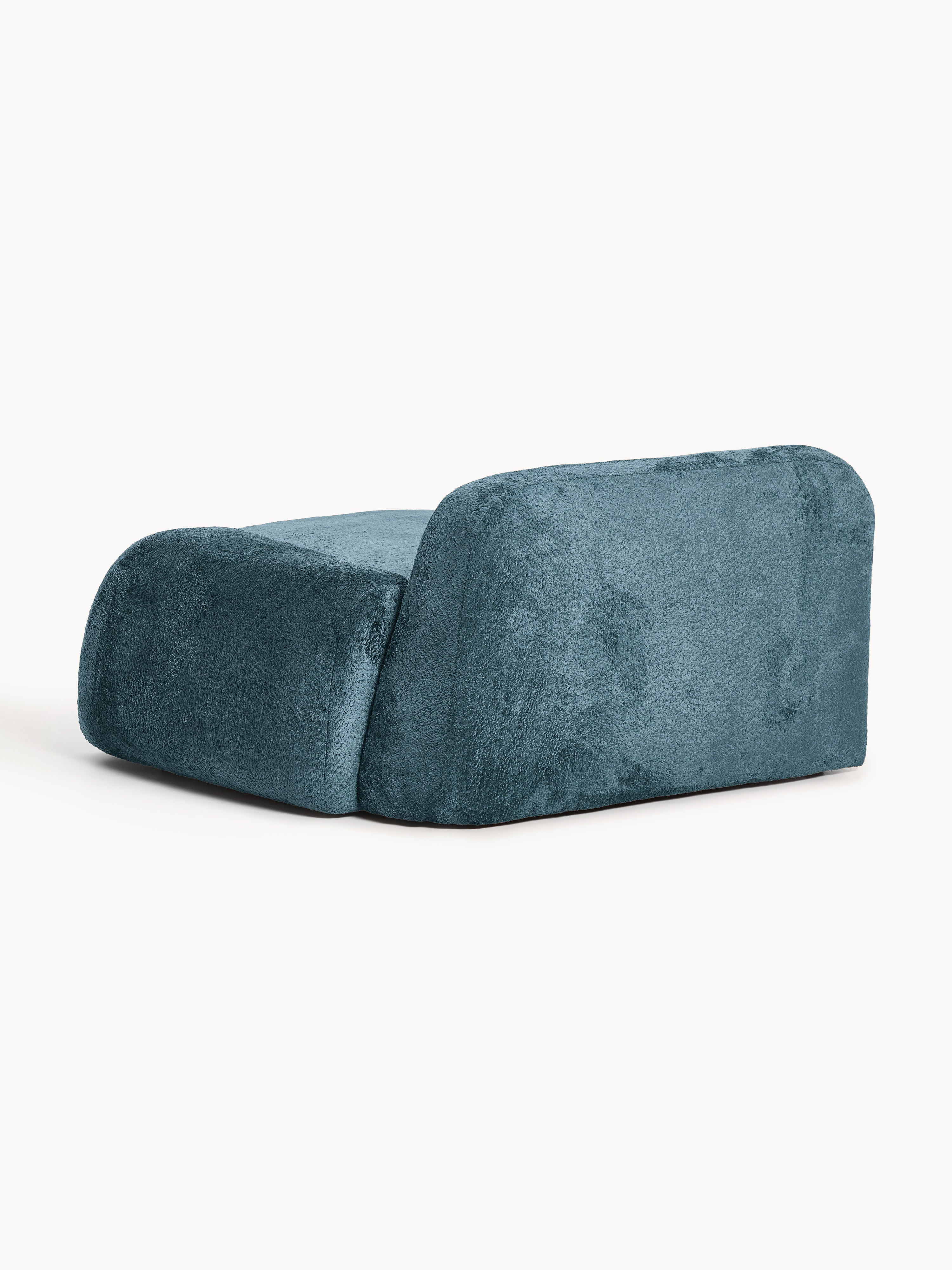 Wolke Teddy Bouclé Chaise Corner Module