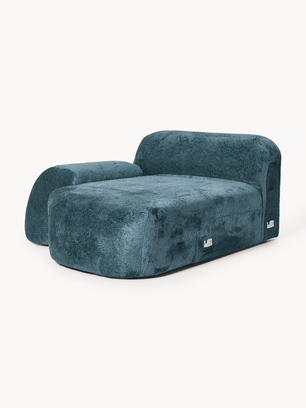 Wolke Teddy Bouclé Chaise Corner Module