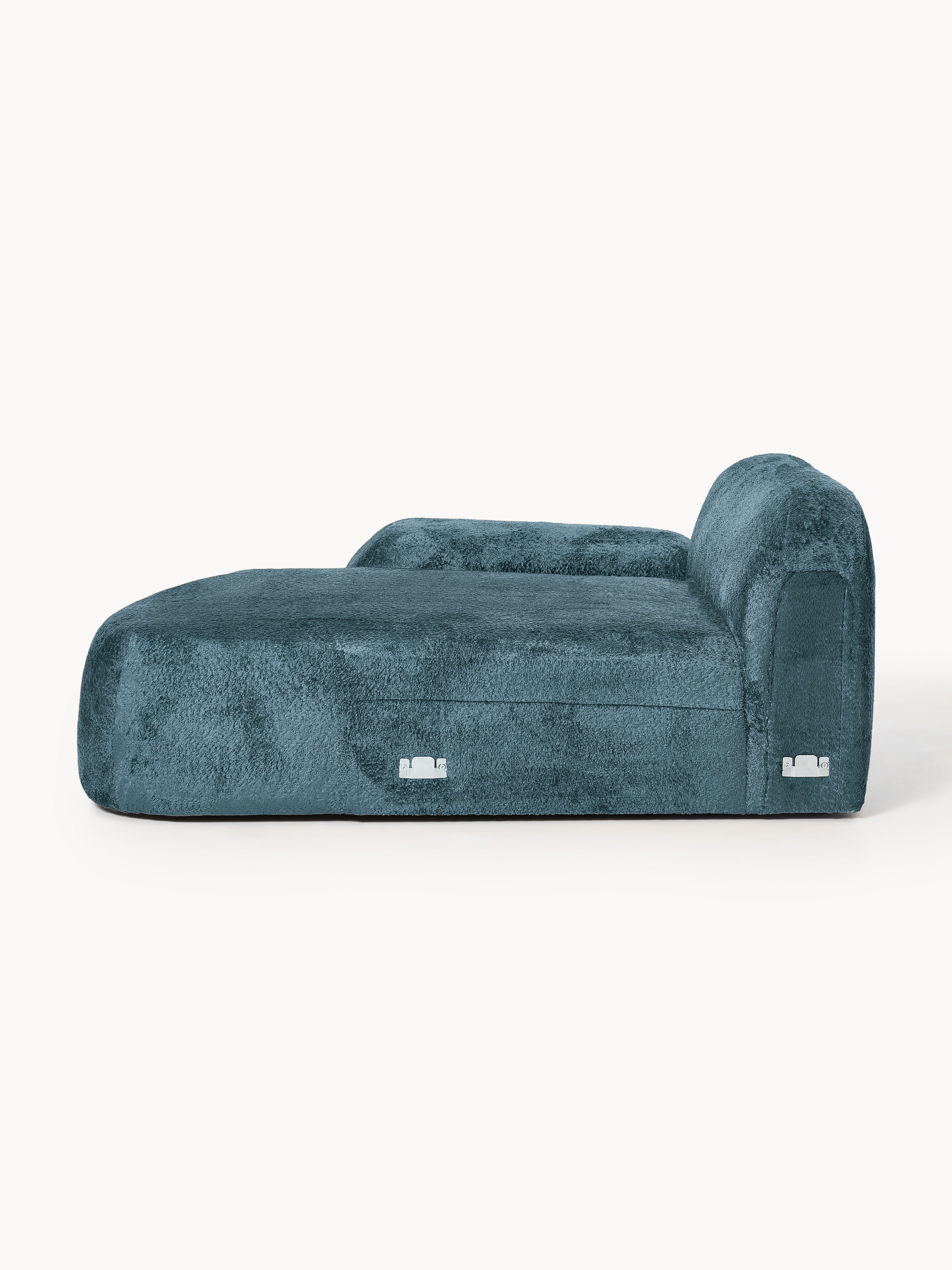 Wolke Teddy Bouclé Chaise Corner Module