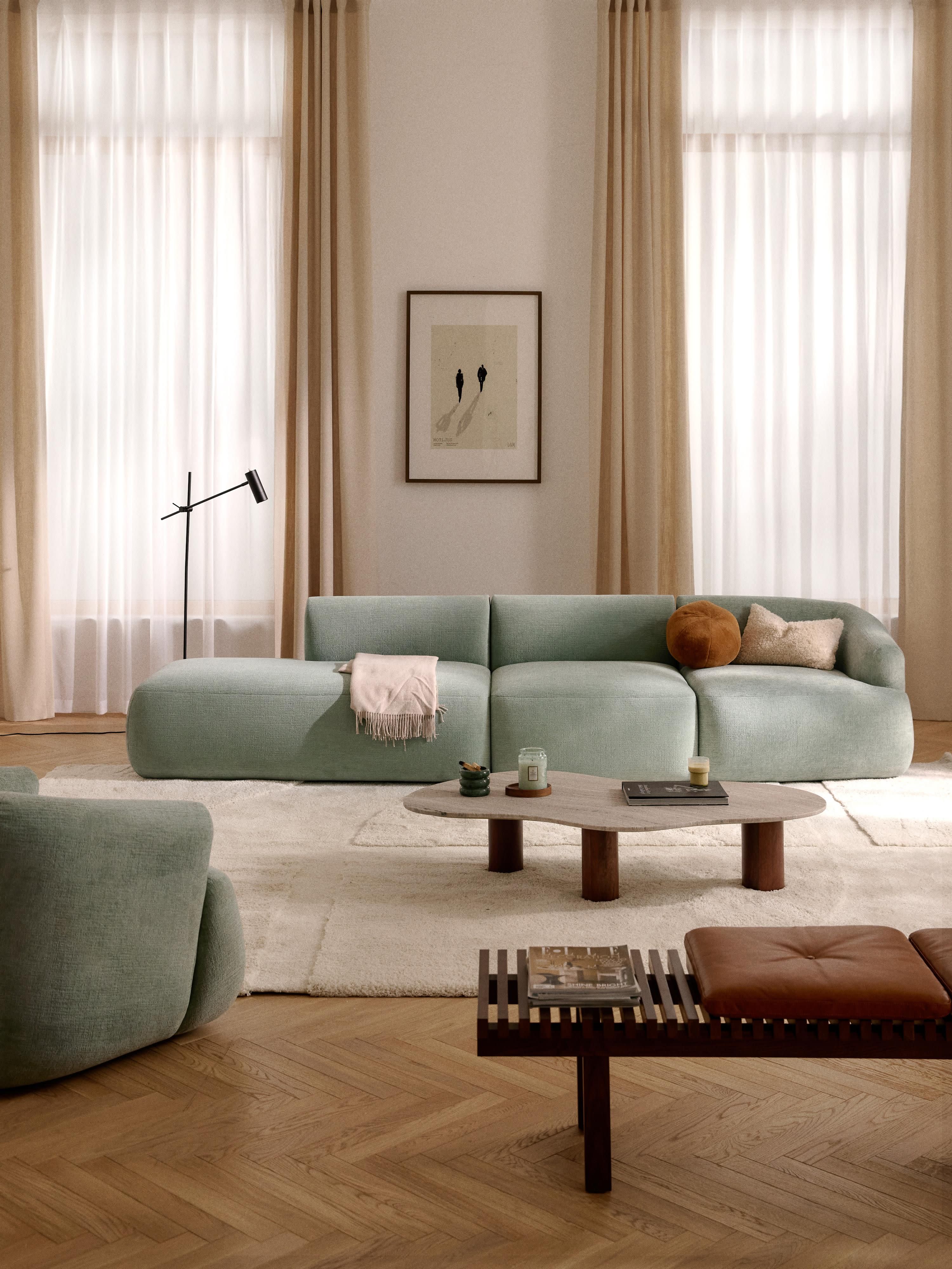 Sofia Modular Ottoman (4-seater)