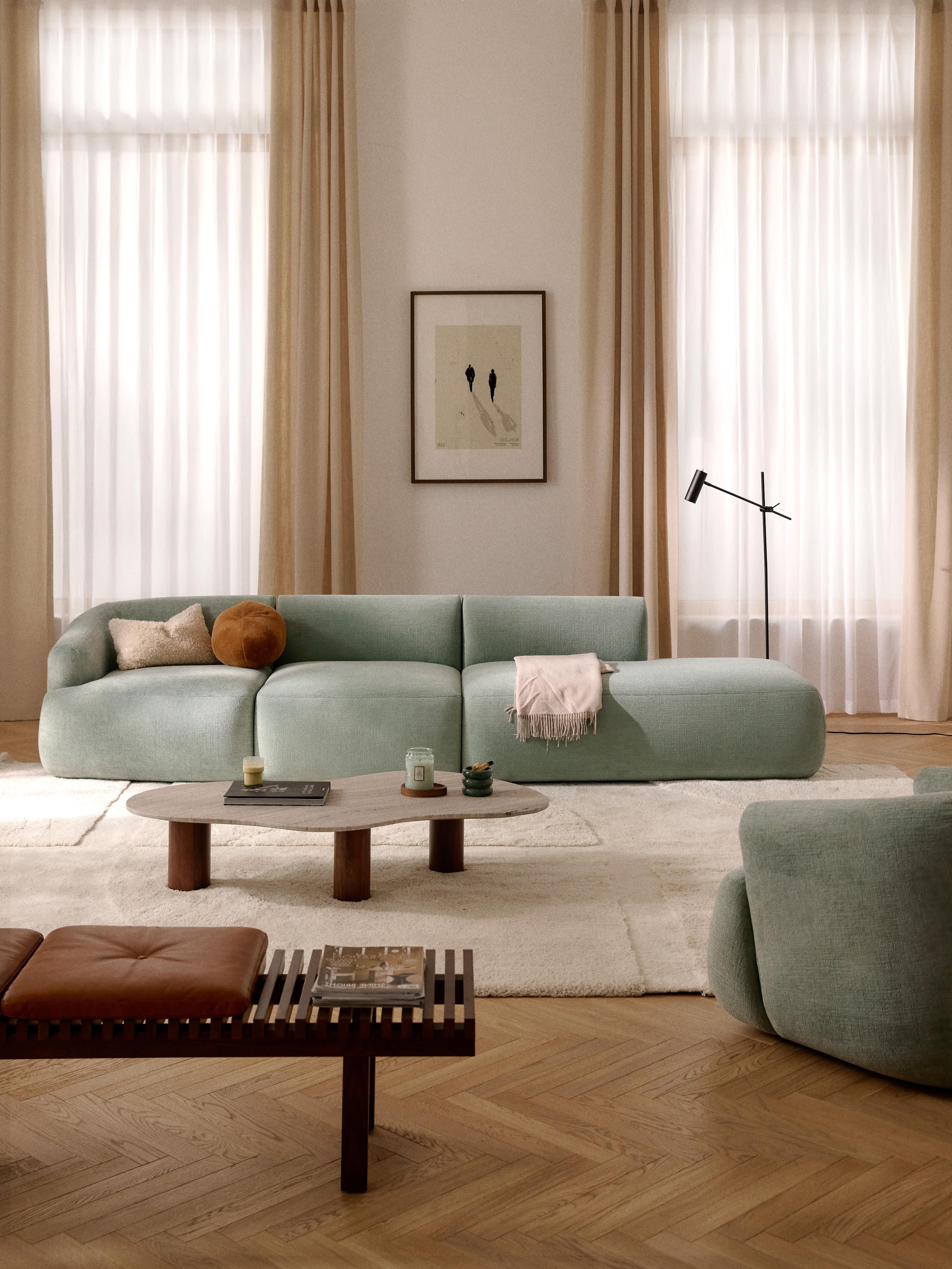 Sofia Modular Ottoman (4-seater)
