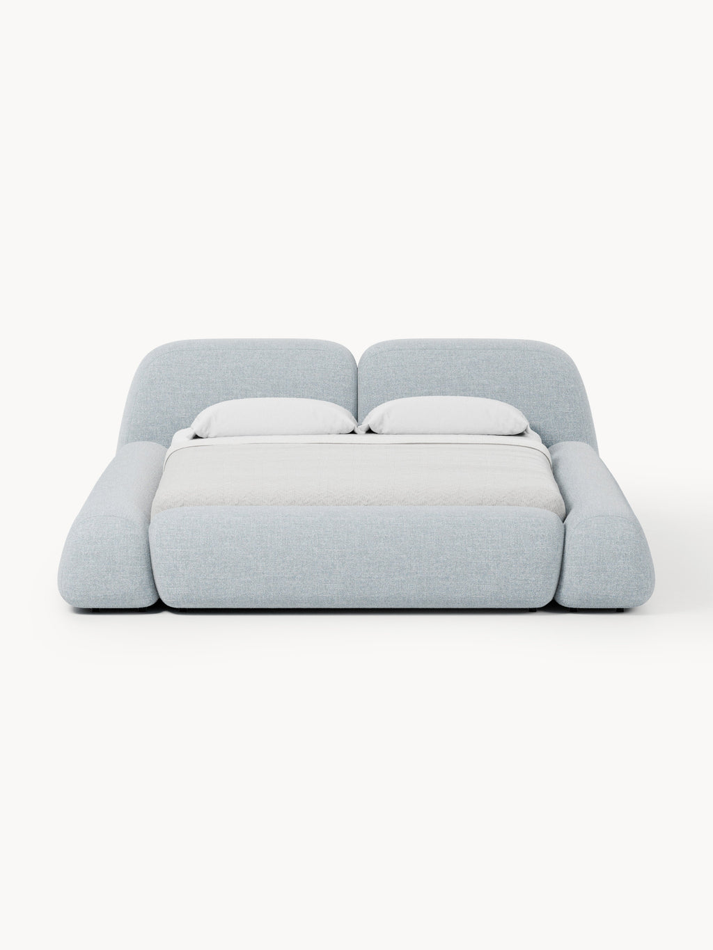 Wolke Upholstered Bouclé Bed