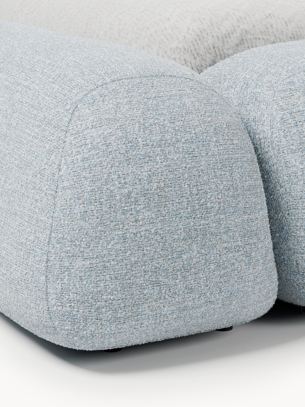 Wolke Upholstered Bouclé Bed