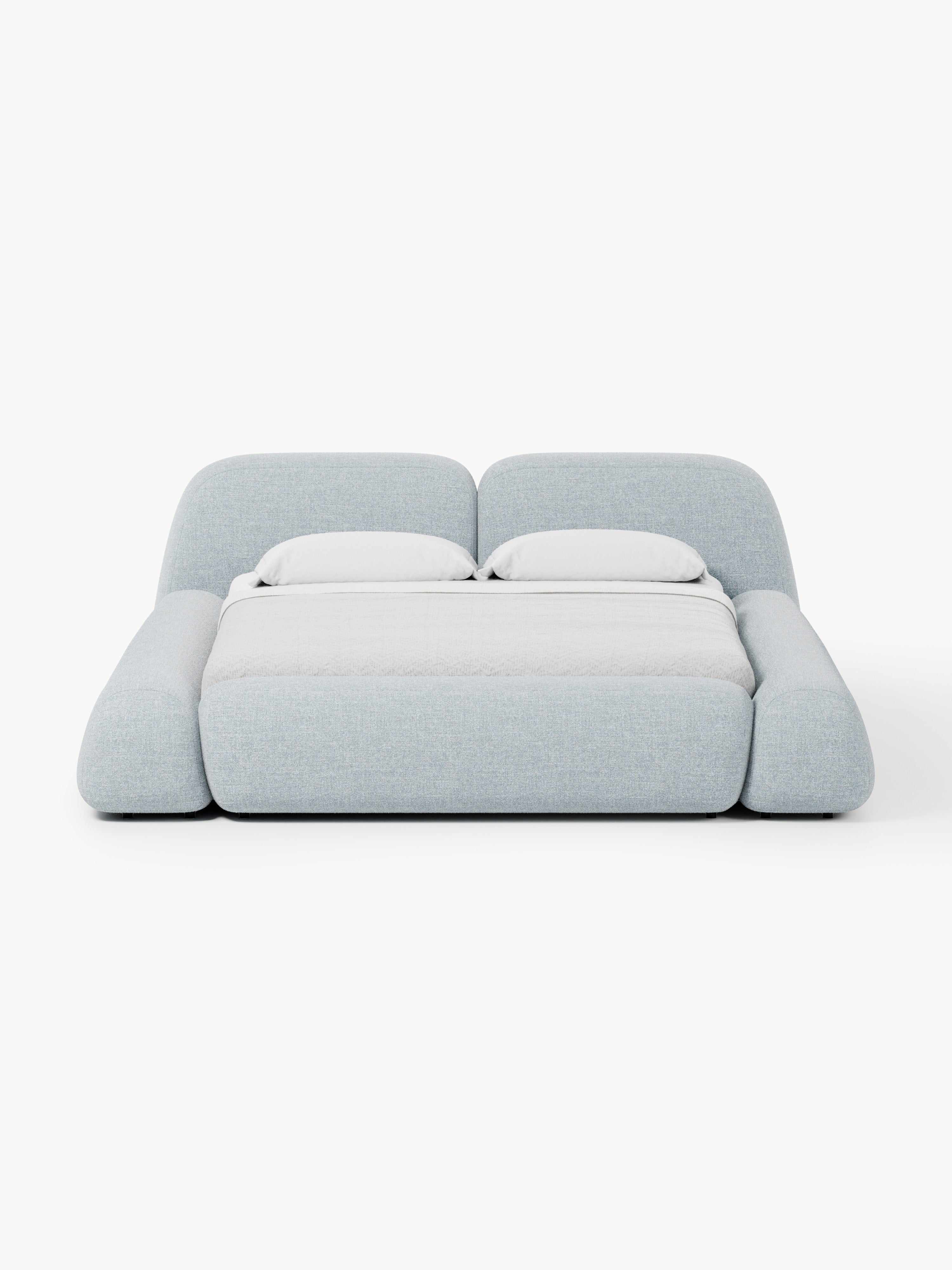 Wolke Upholstered Bouclé Bed