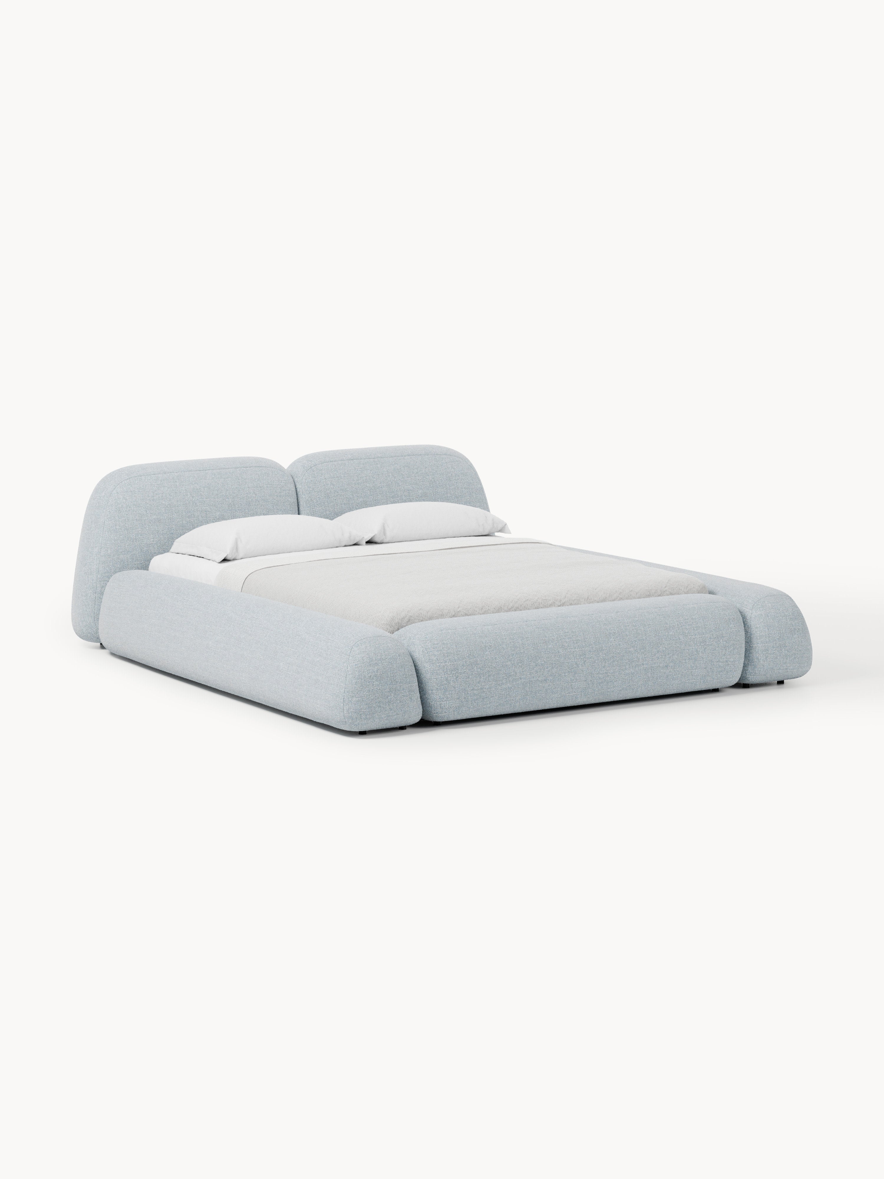 Wolke Upholstered Bouclé Bed