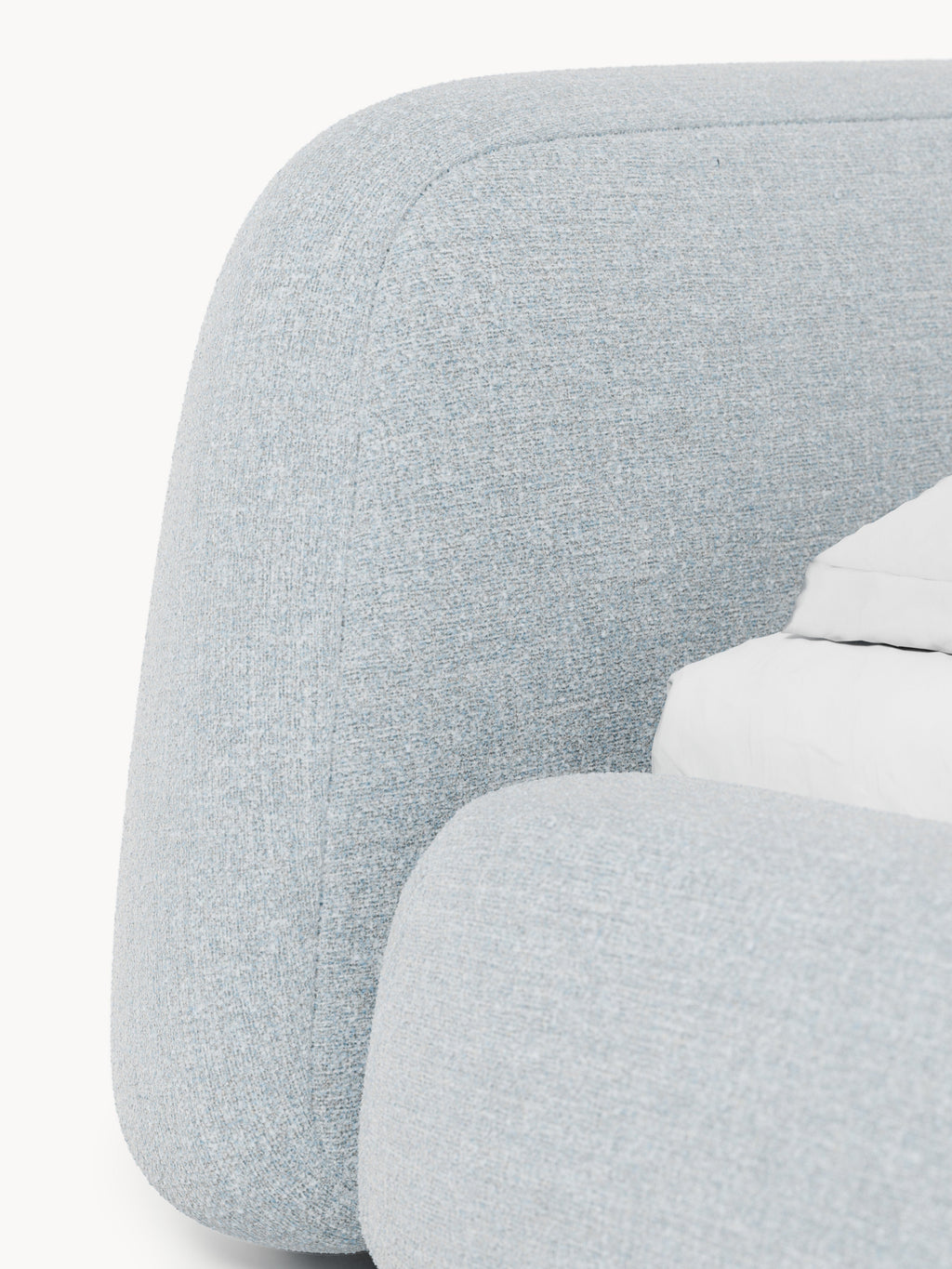 Wolke Upholstered Bouclé Bed
