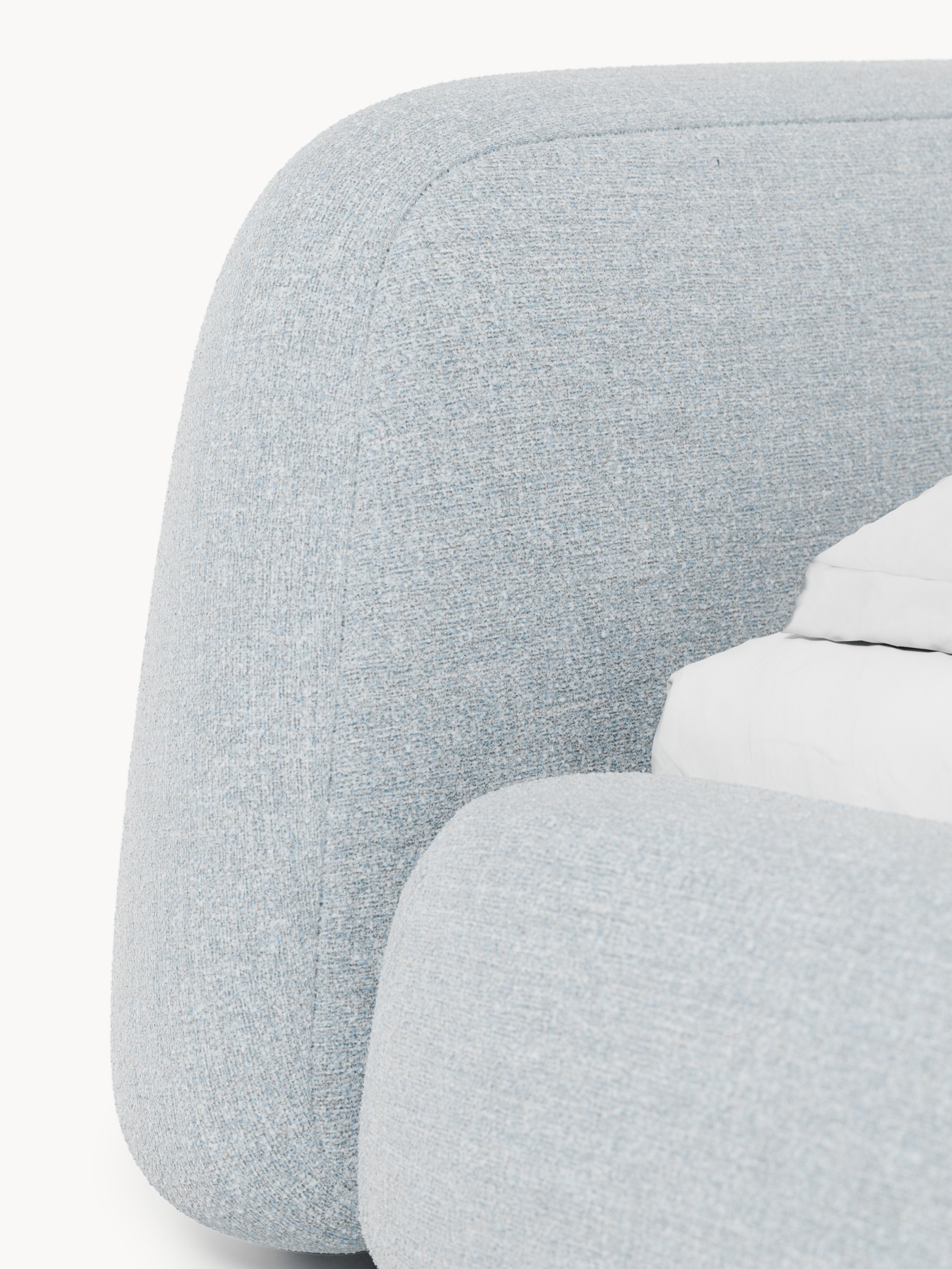 Wolke Upholstered Bouclé Bed